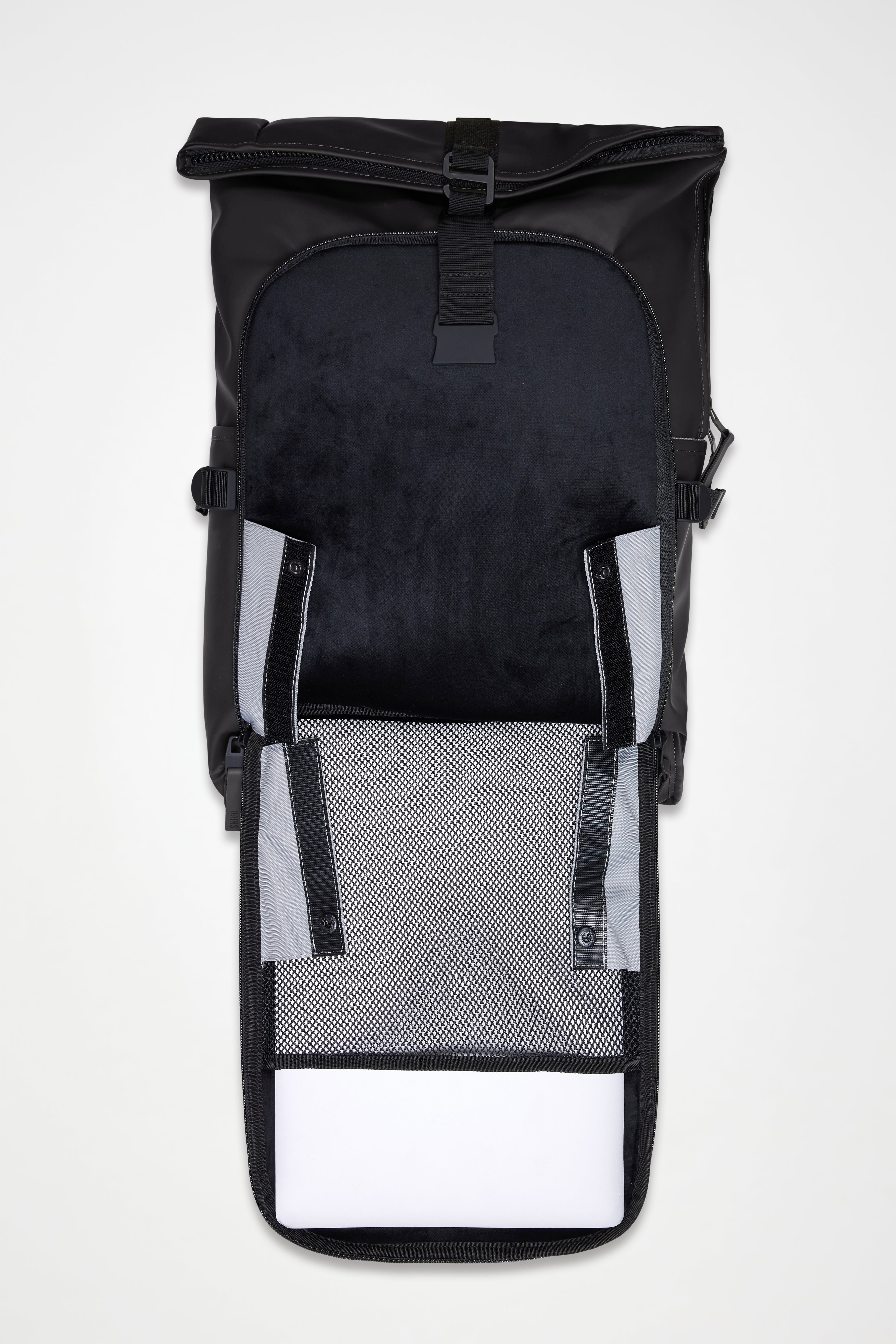 RAINS Texel Moulded Backpack Black 34L H61 x D16 x W34 cm Backpack