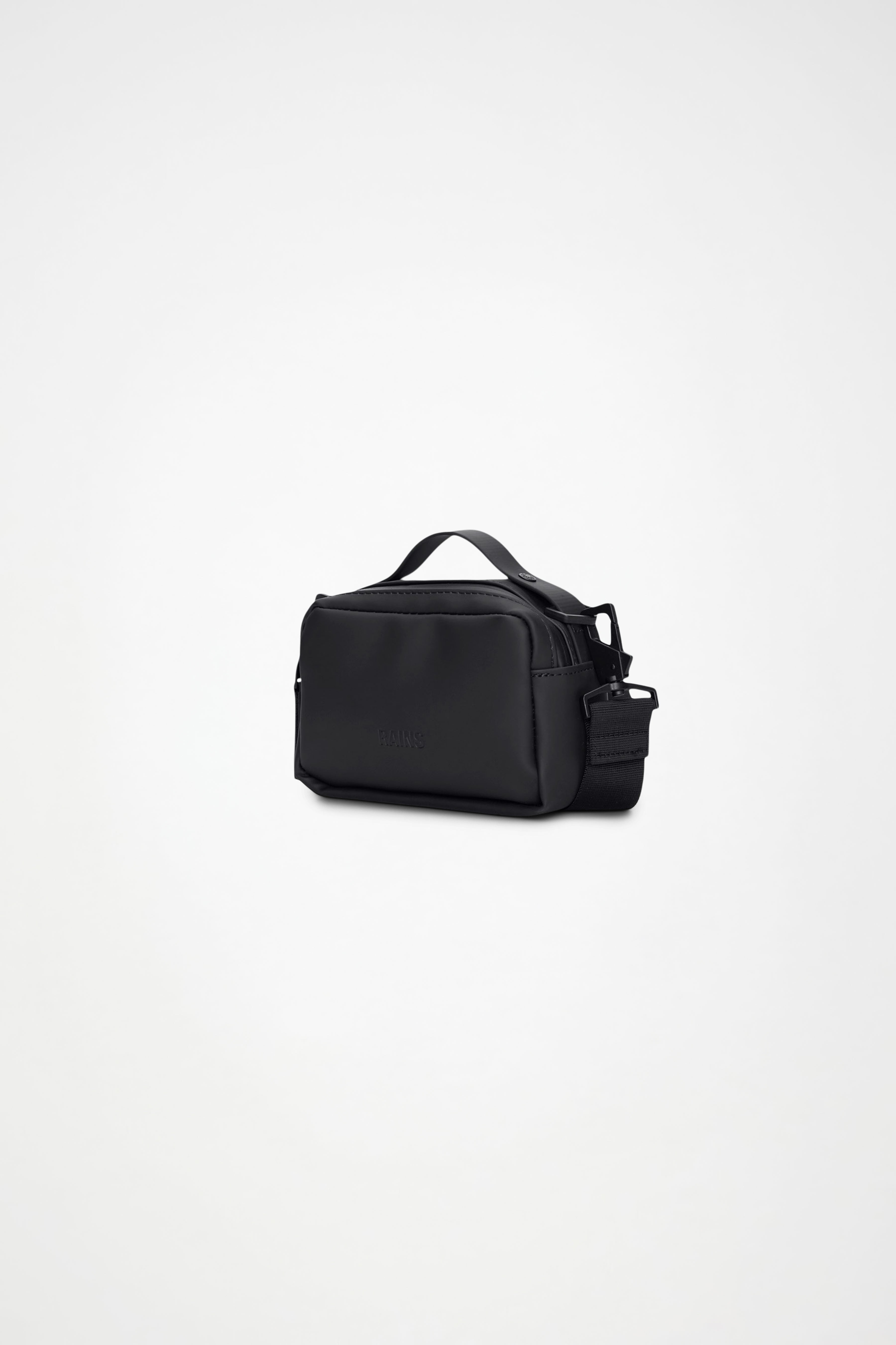 RAINS Box Bag Micro Black Crossbody