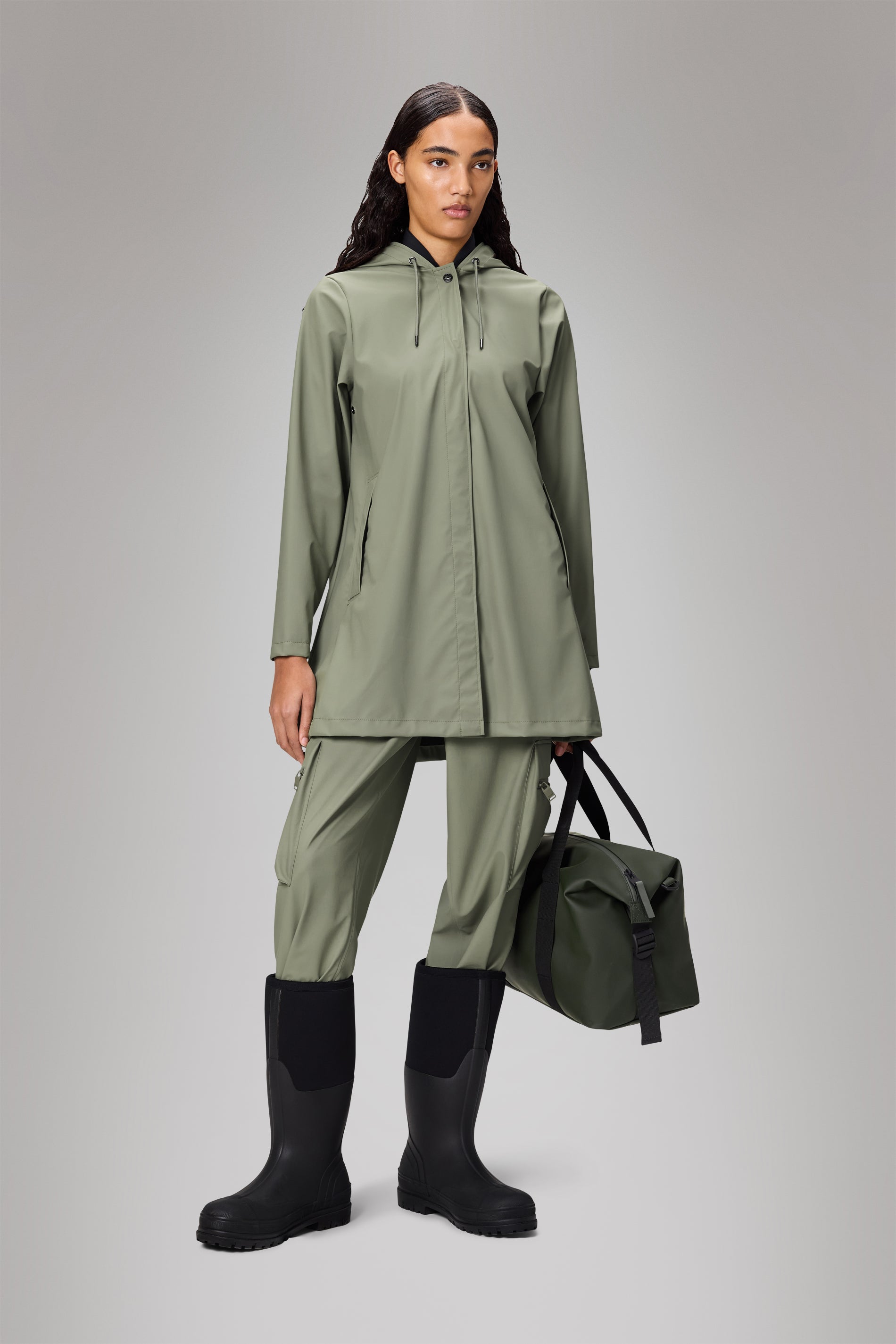 RAINS A-Line W Jacket Drift Jacket