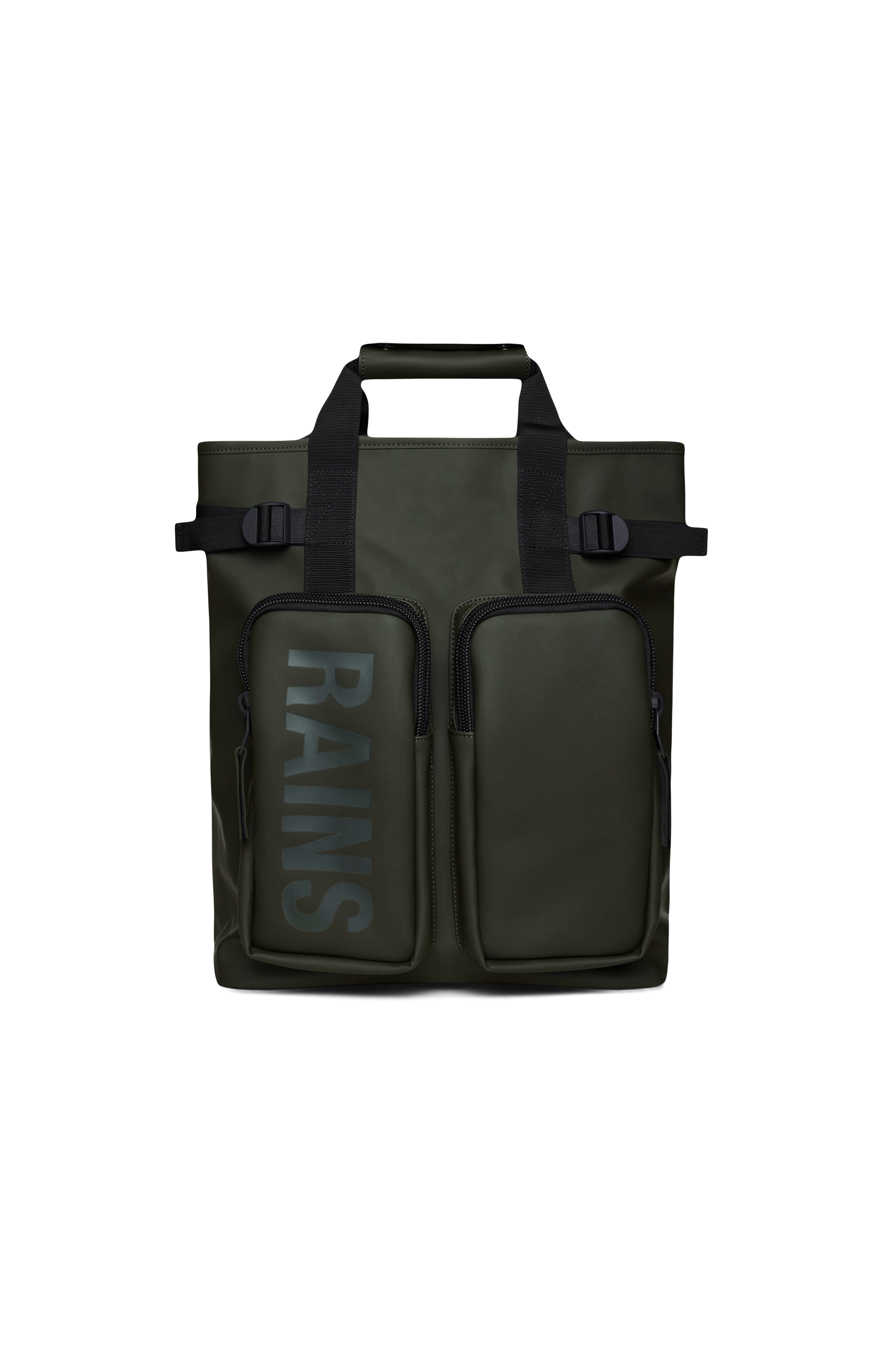 RAINS Texel Tote Backpack Green Backpack