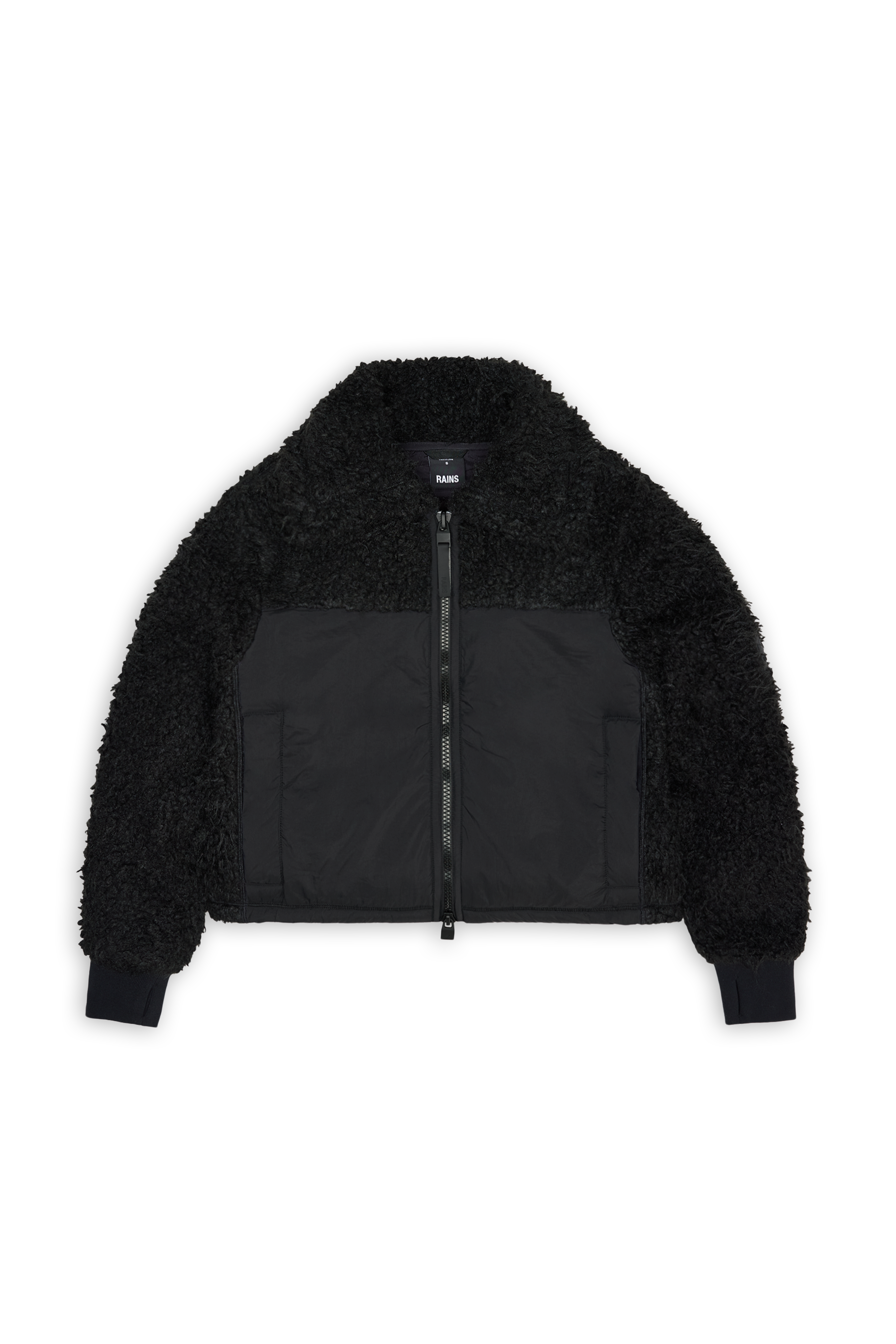 Rains Trikala Vision Fleece W Jacket Black Jacket