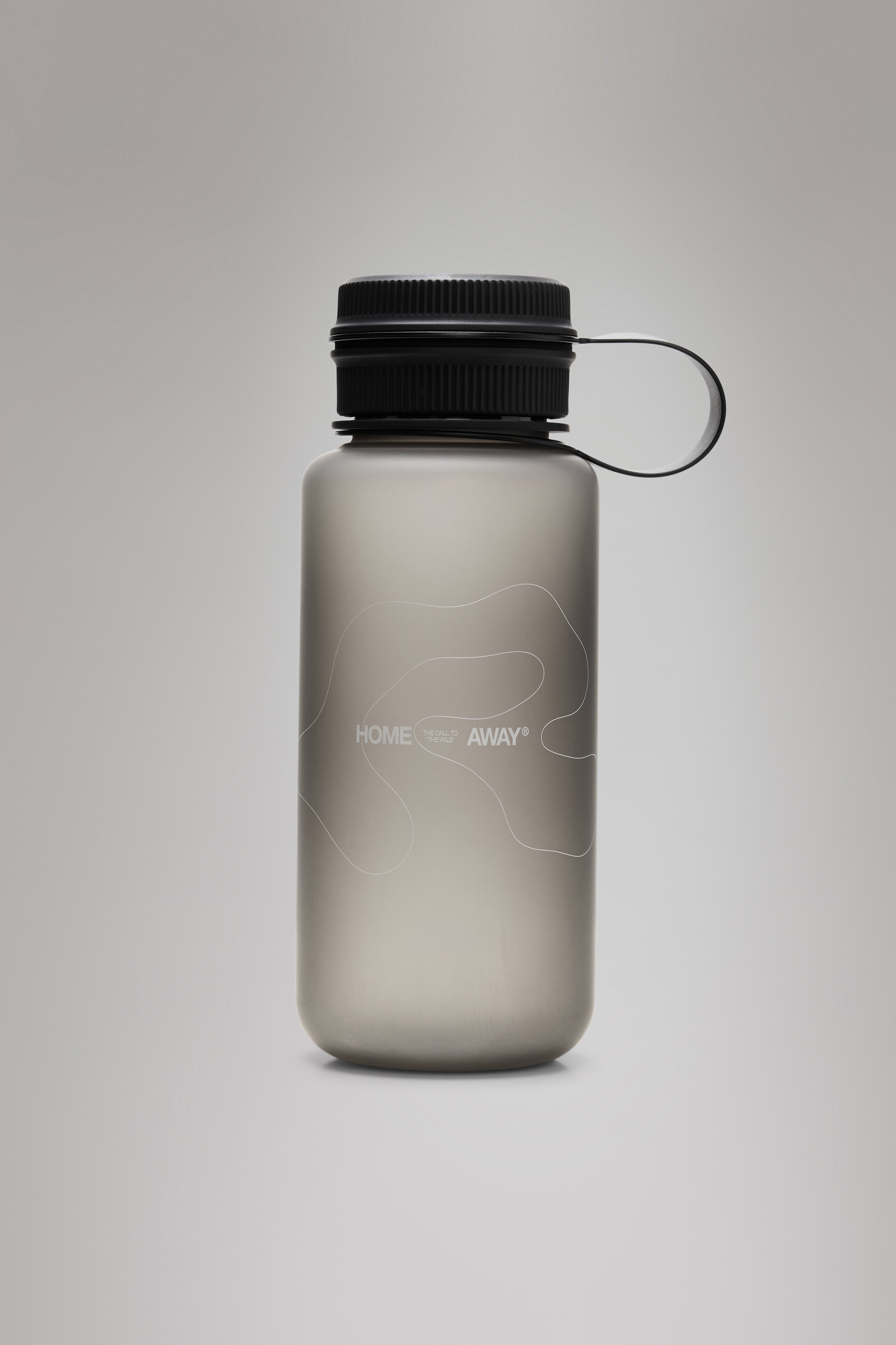 RAINS Water Bottle 900ml Black Drink wear