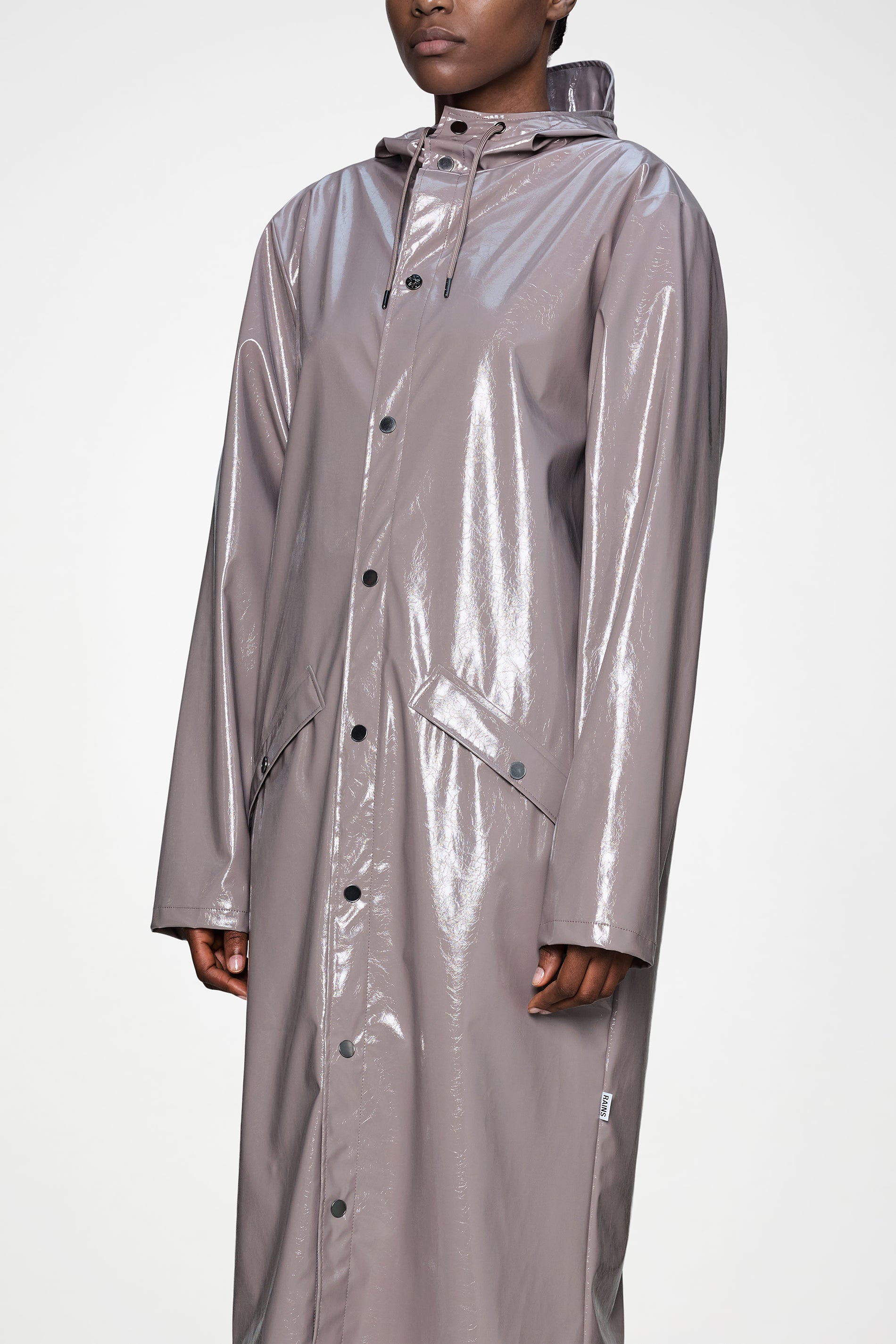 RAINS Longer Jacket Cinder Glaze Jacket
