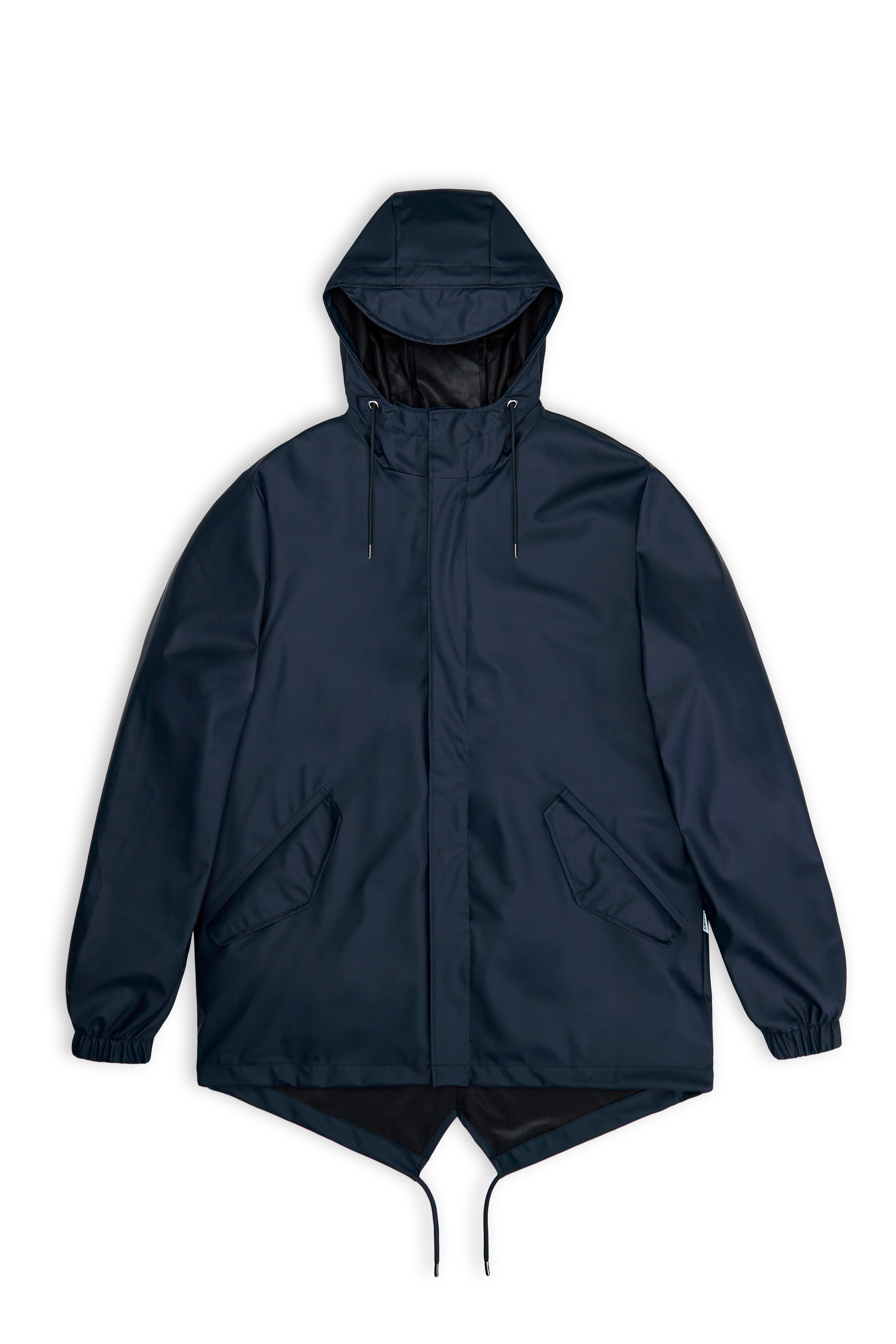 RAINS Fishtail Jacket Navy Jacket