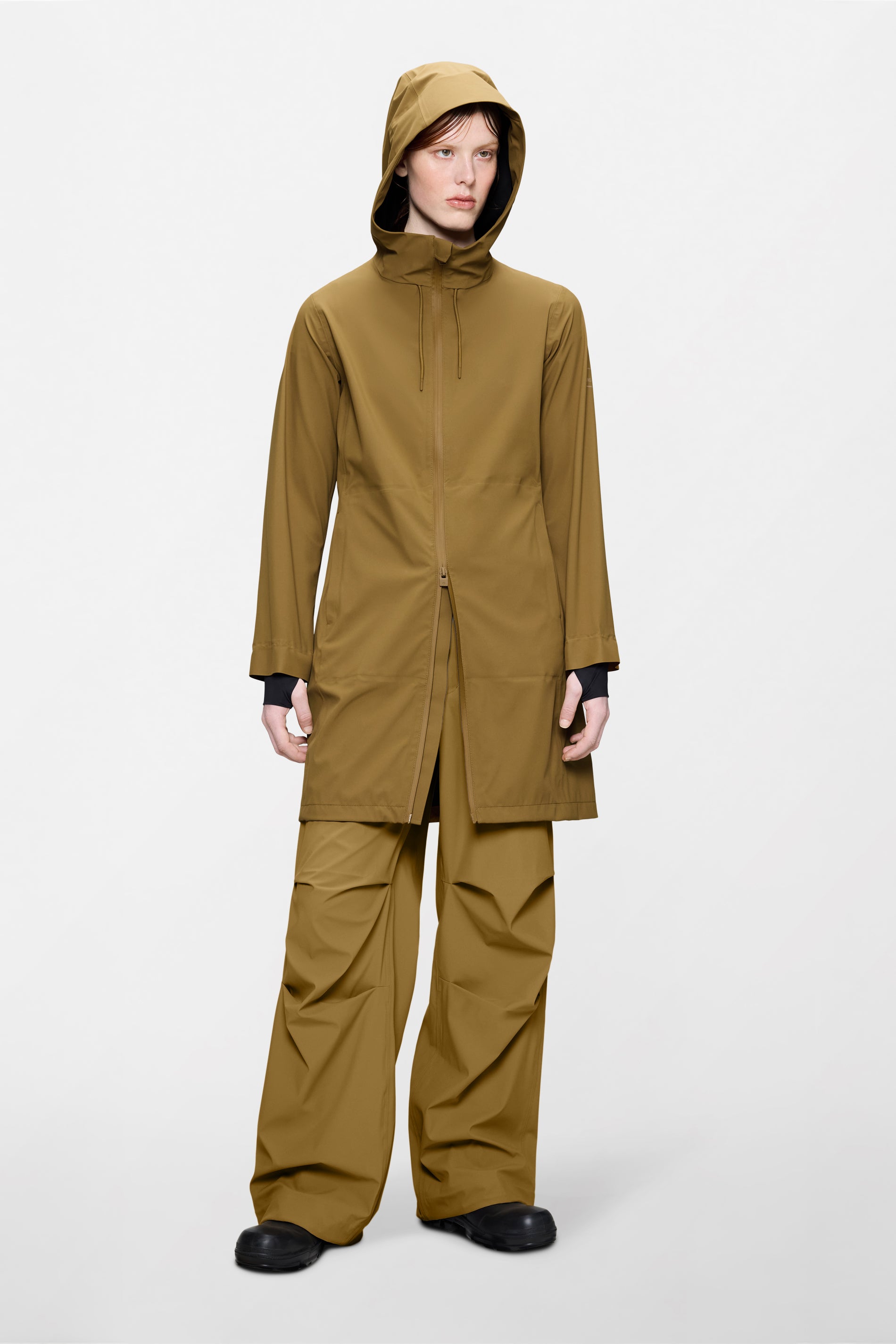 RAINS Suva Hardshell Long W Jacket Dawn Jacket