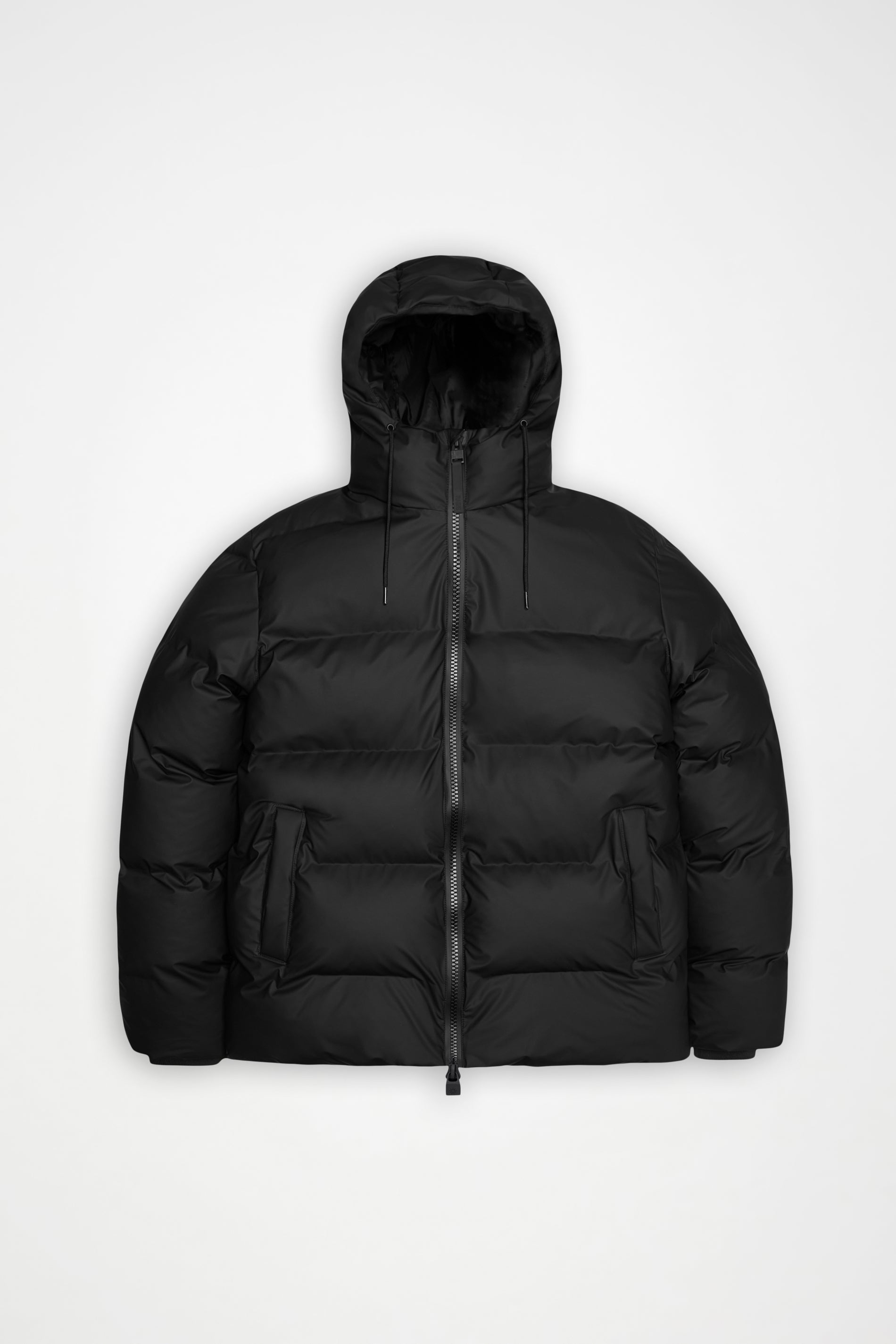 RAINS Alta Puffer Jacket Black Jacket