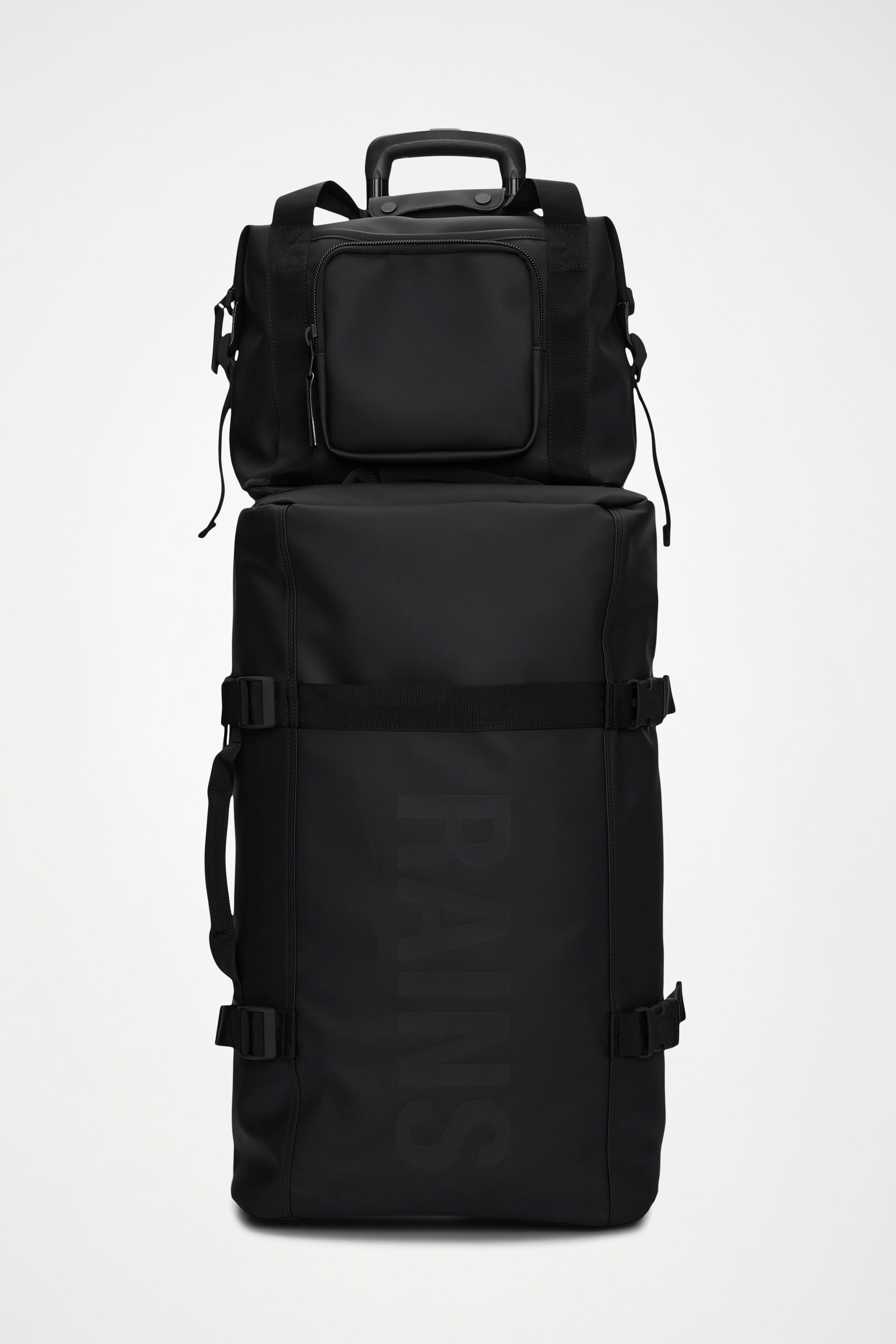 RAINS Texel Kit Bag Black 16L H31 x D16 x W34 cm Weekender