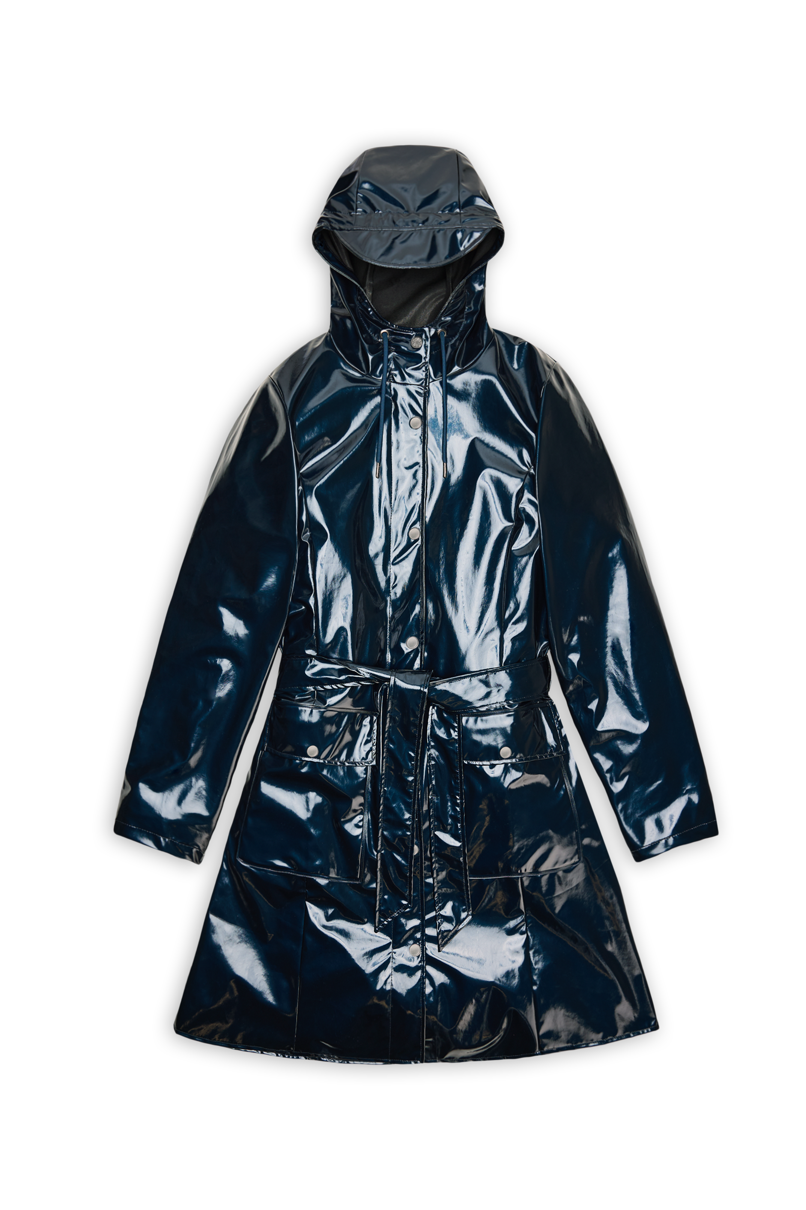 RAINS Curve Long Jacket
 Spill Jacket