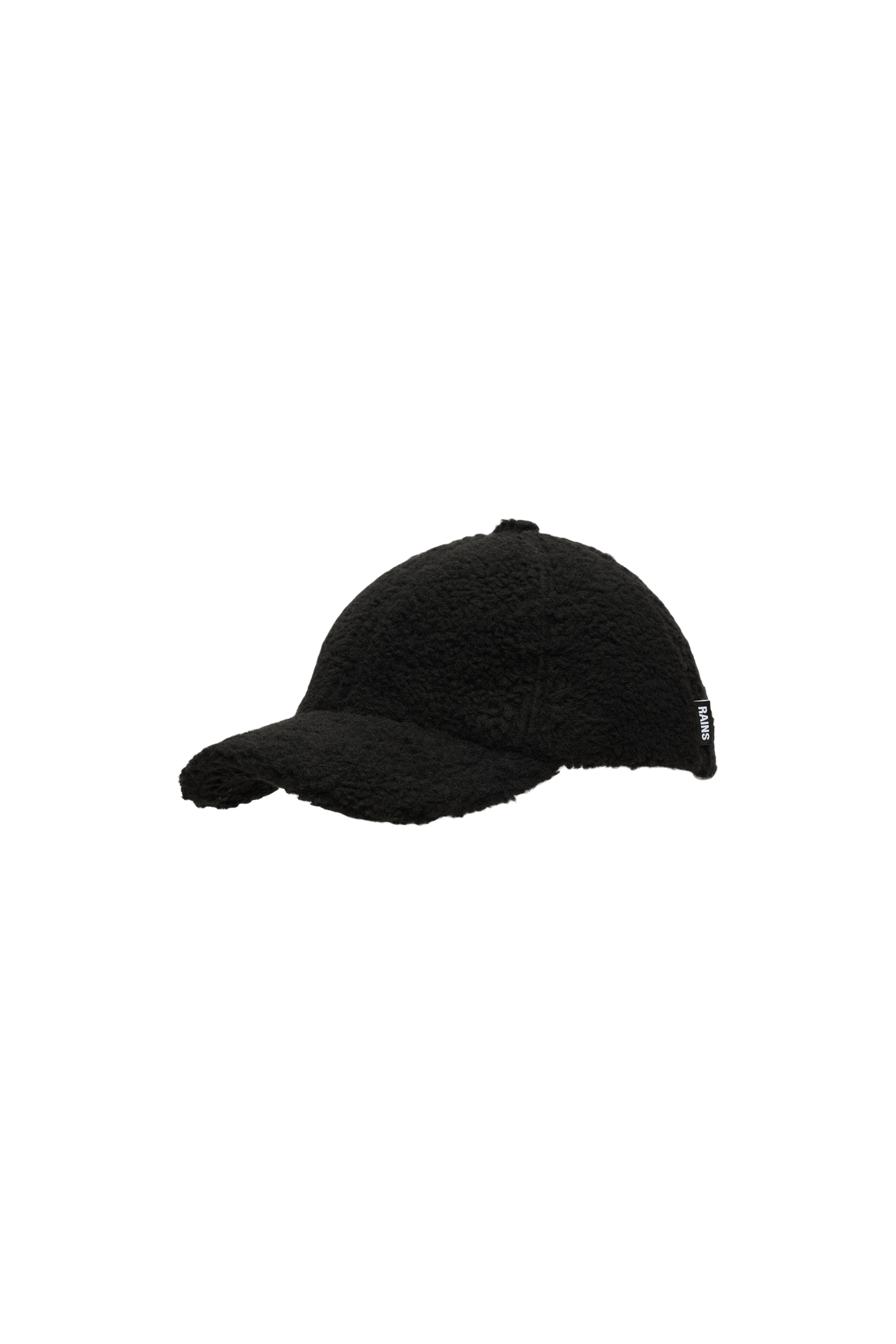 RAINS Fleece Cap Black Headwear