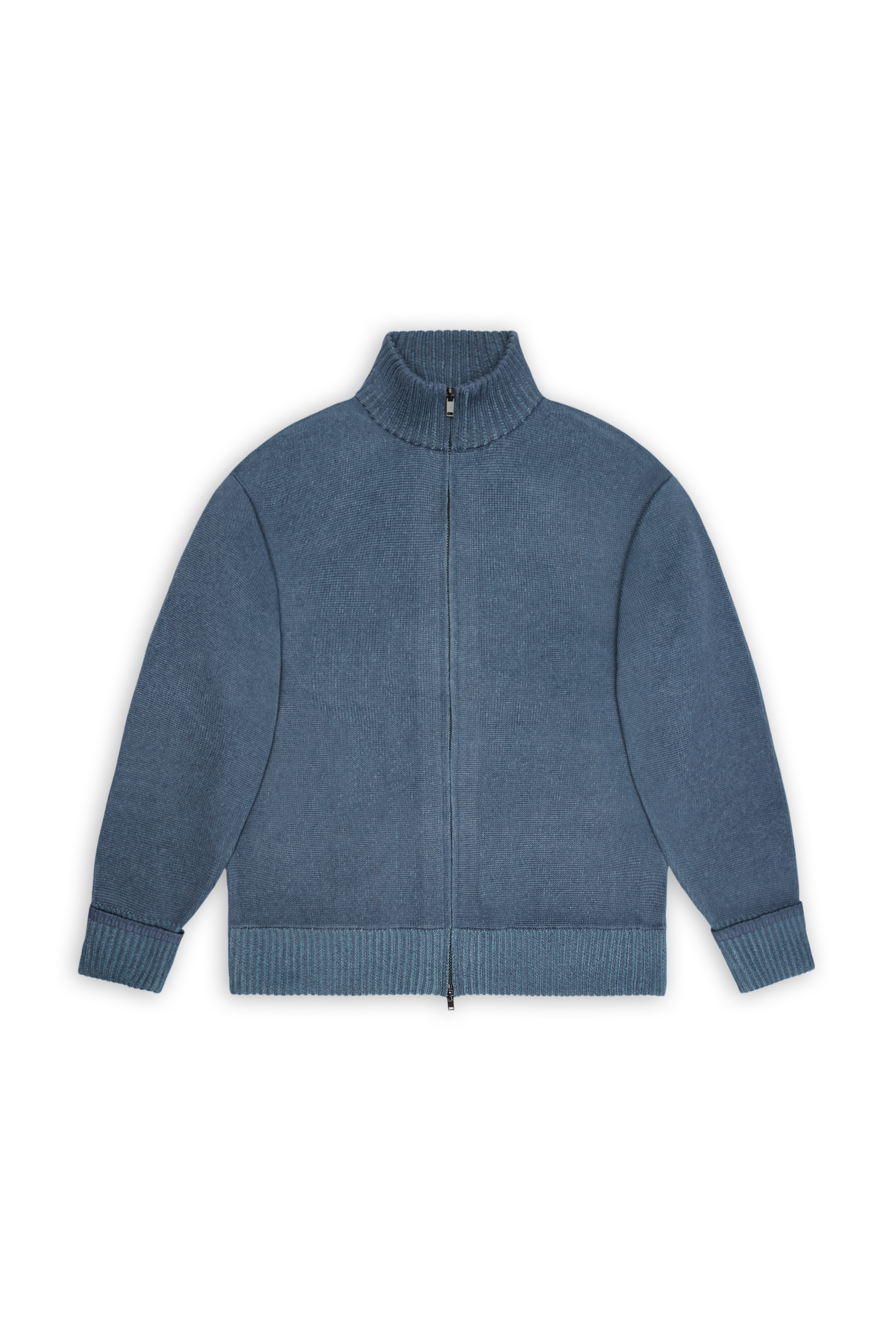 RAINS Sowa Knit Zip Cardigan Blue Dusk / Breeze Long Sleeve