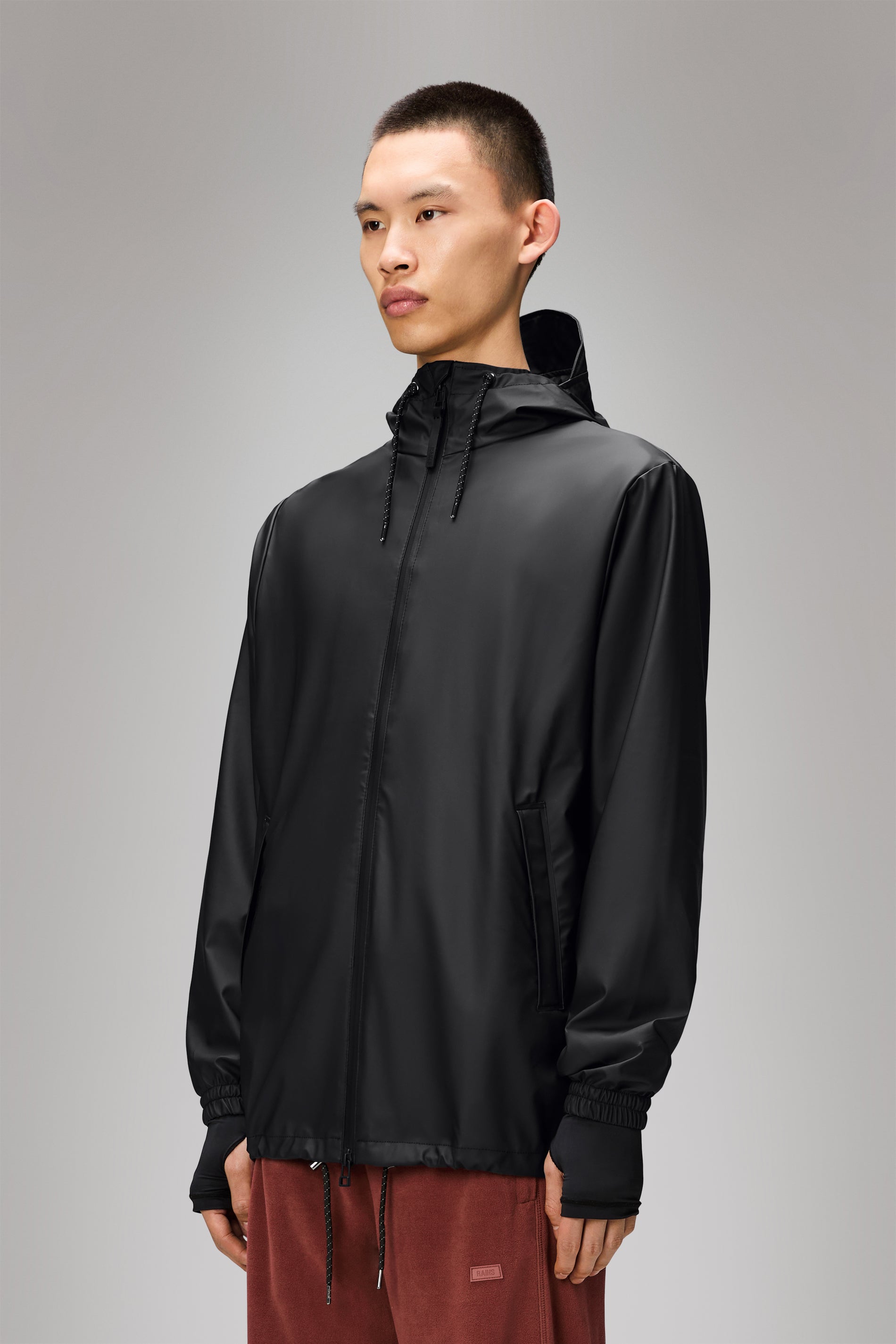 RAINS Storm Breaker Black Jacket