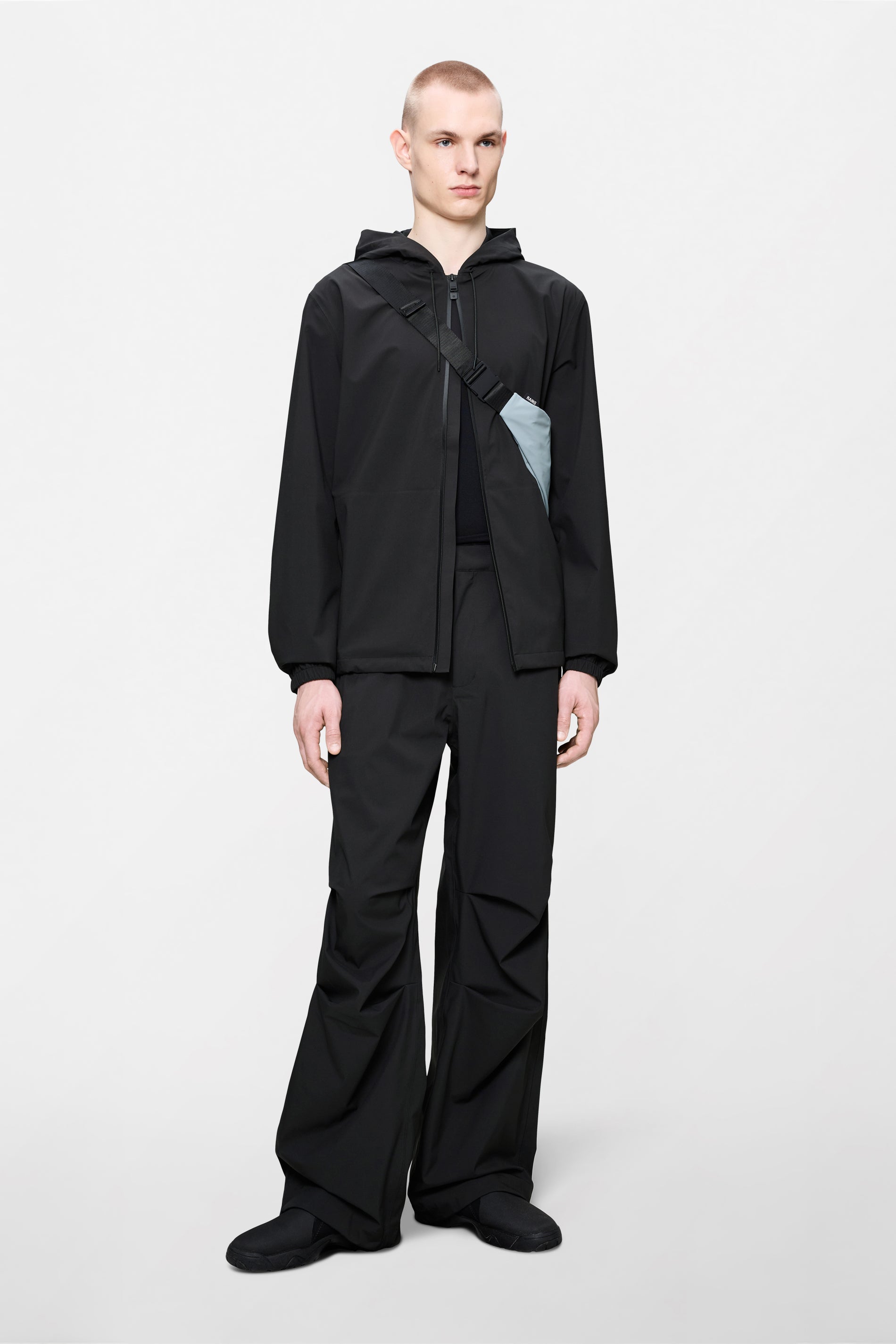 RAINS Suva Hardshell Jacket Black Jacket