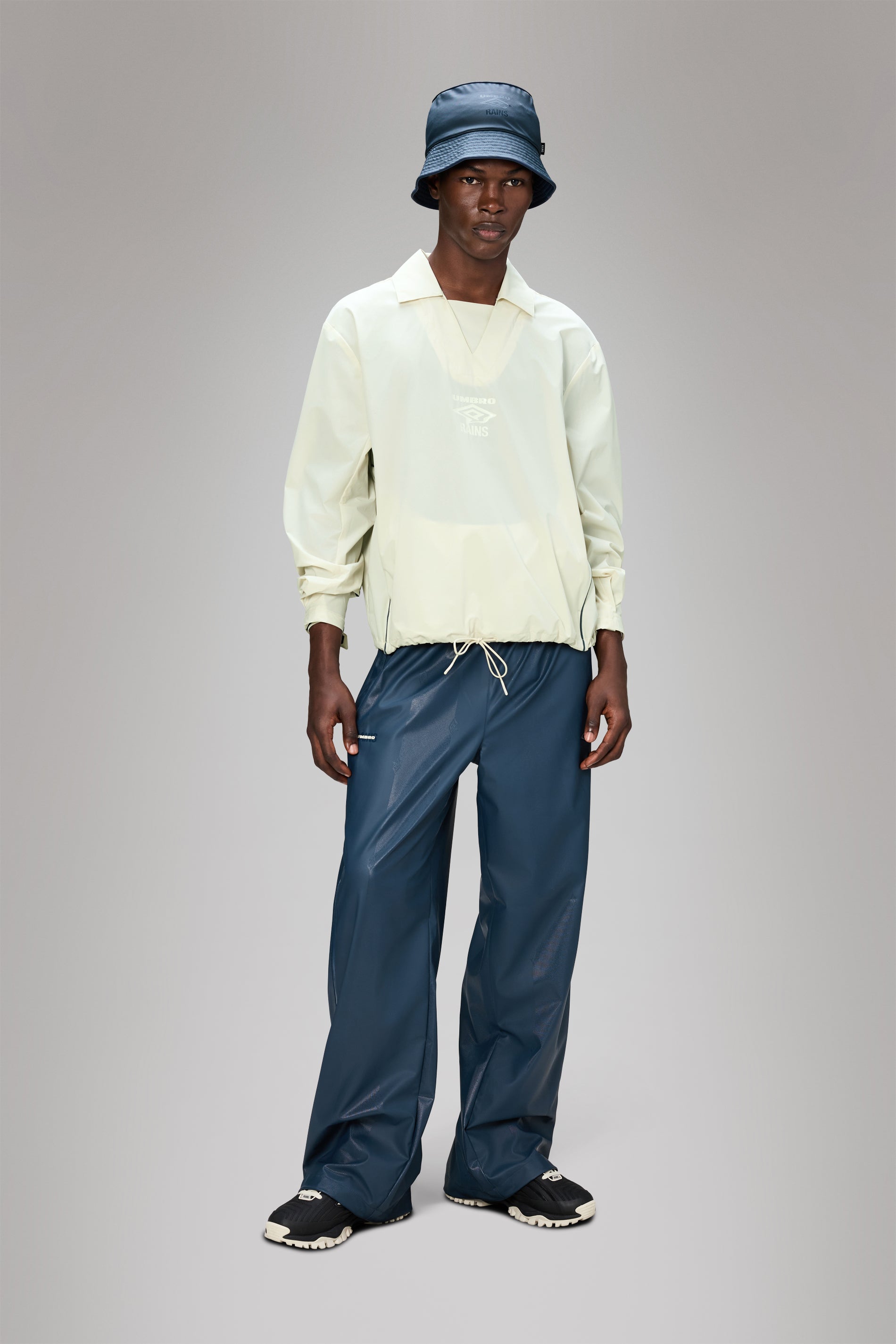 RAINS Rains x Umbro Drill Top Vintage White Long Sleeve