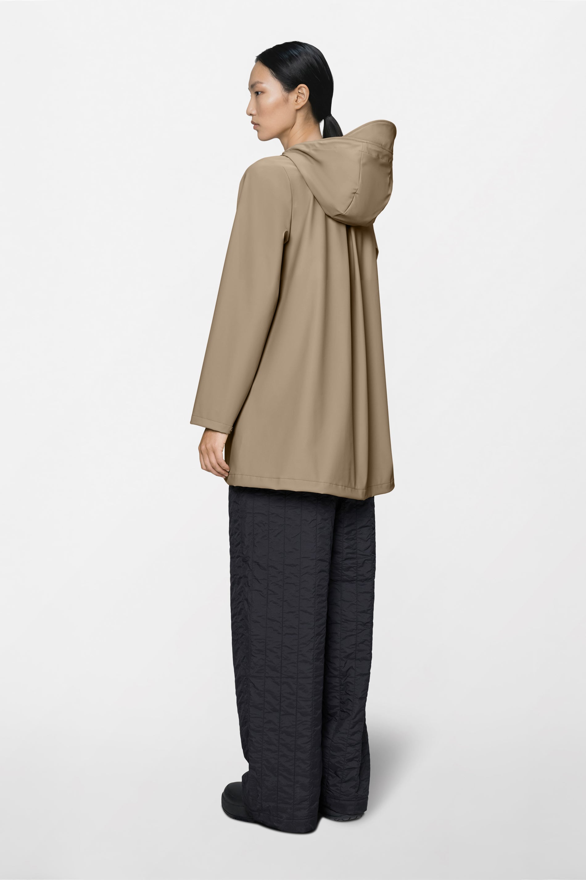 RAINS A-Line W Jacket Beige Jacket