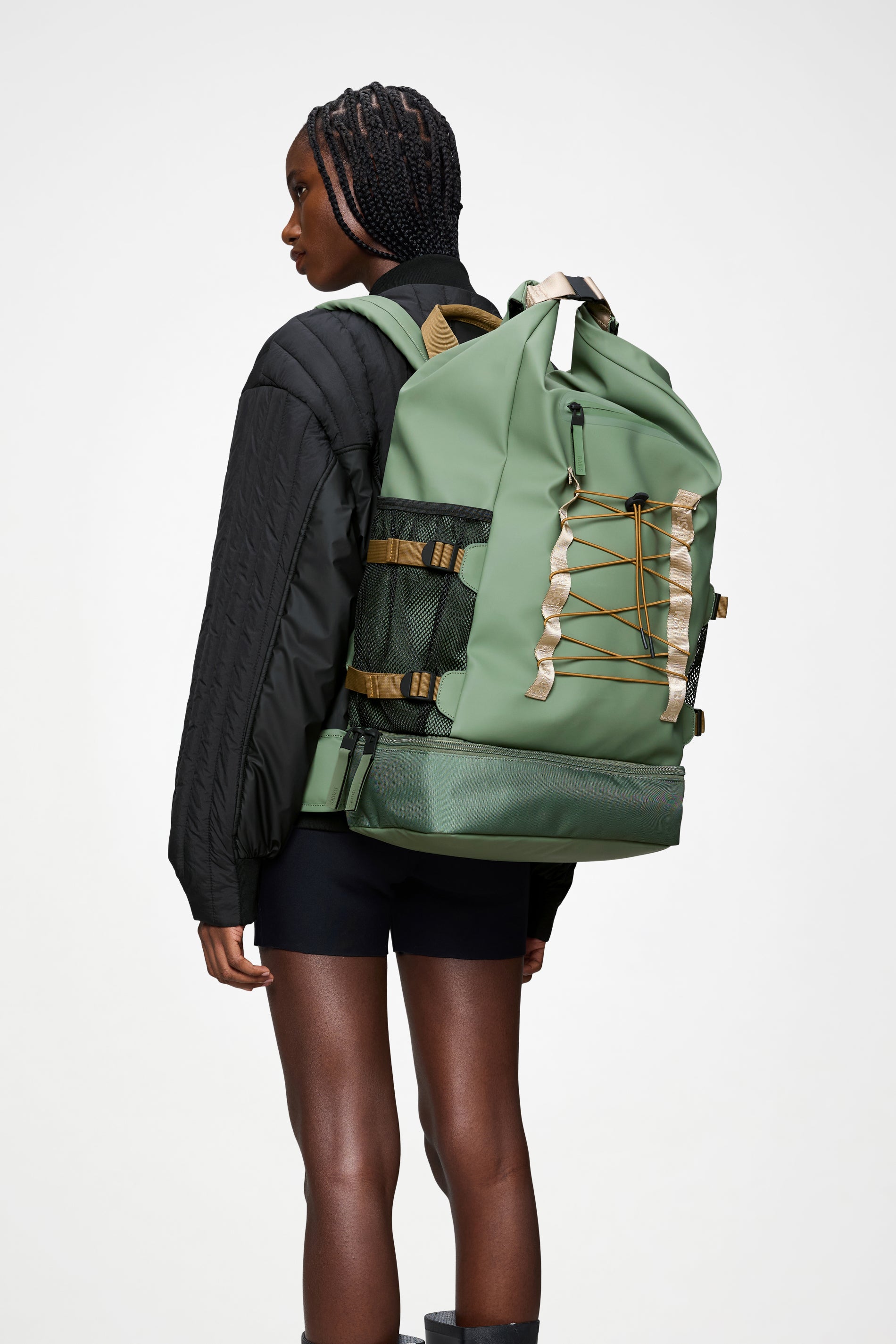 RAINS Trail Mountaineer Rolltop Large Well 51L H77 x D18 x W36 cm Backpack