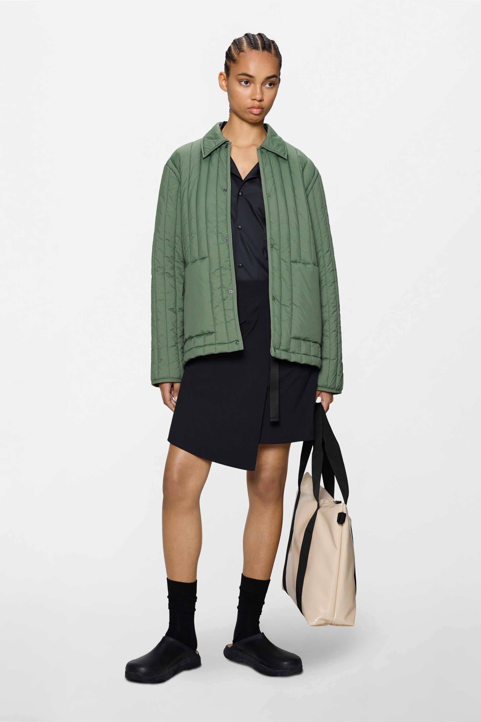 RAINS Banja Liner Overshirt Well Long Sleeve