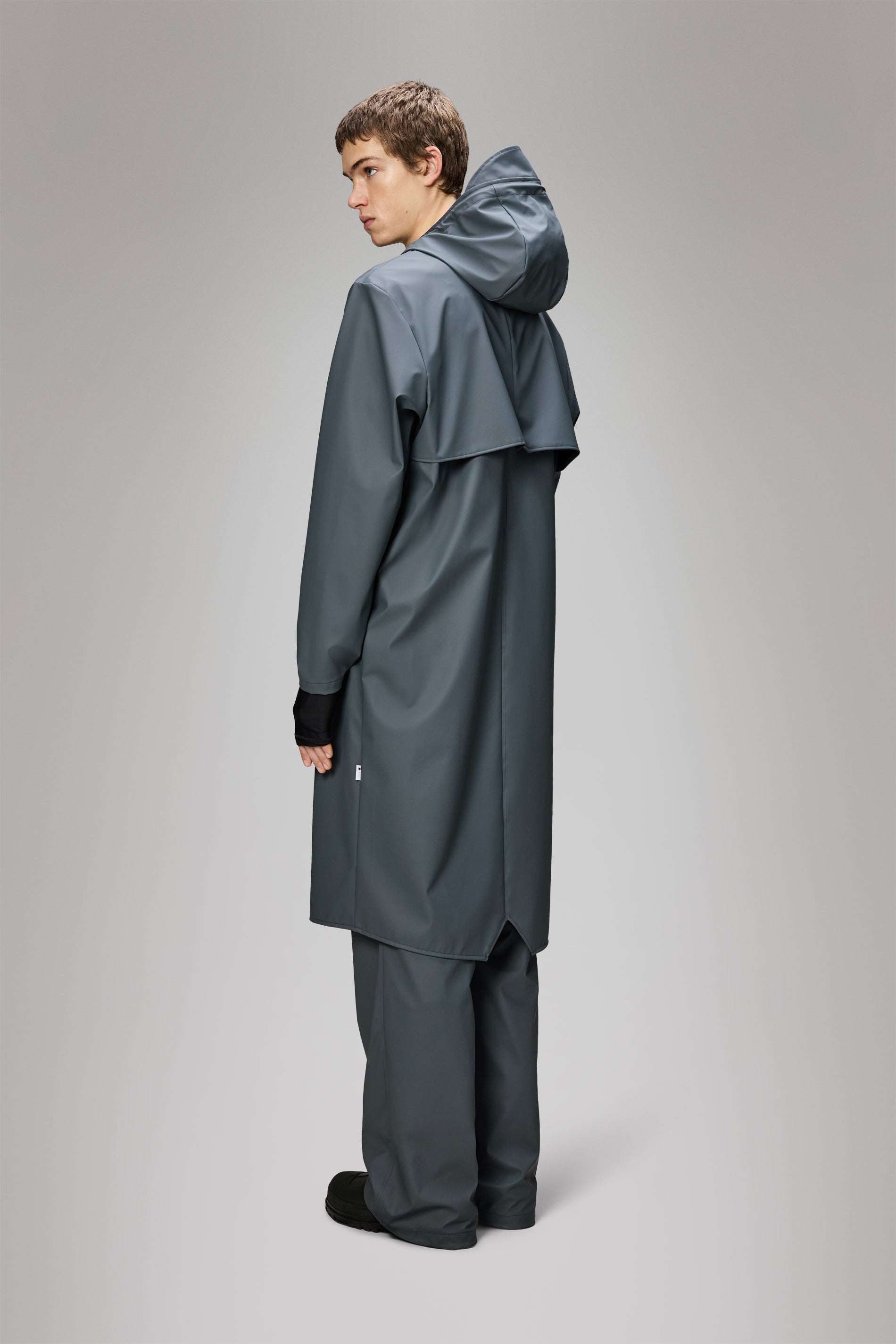 RAINS Longer Jacket Lagoon Jacket