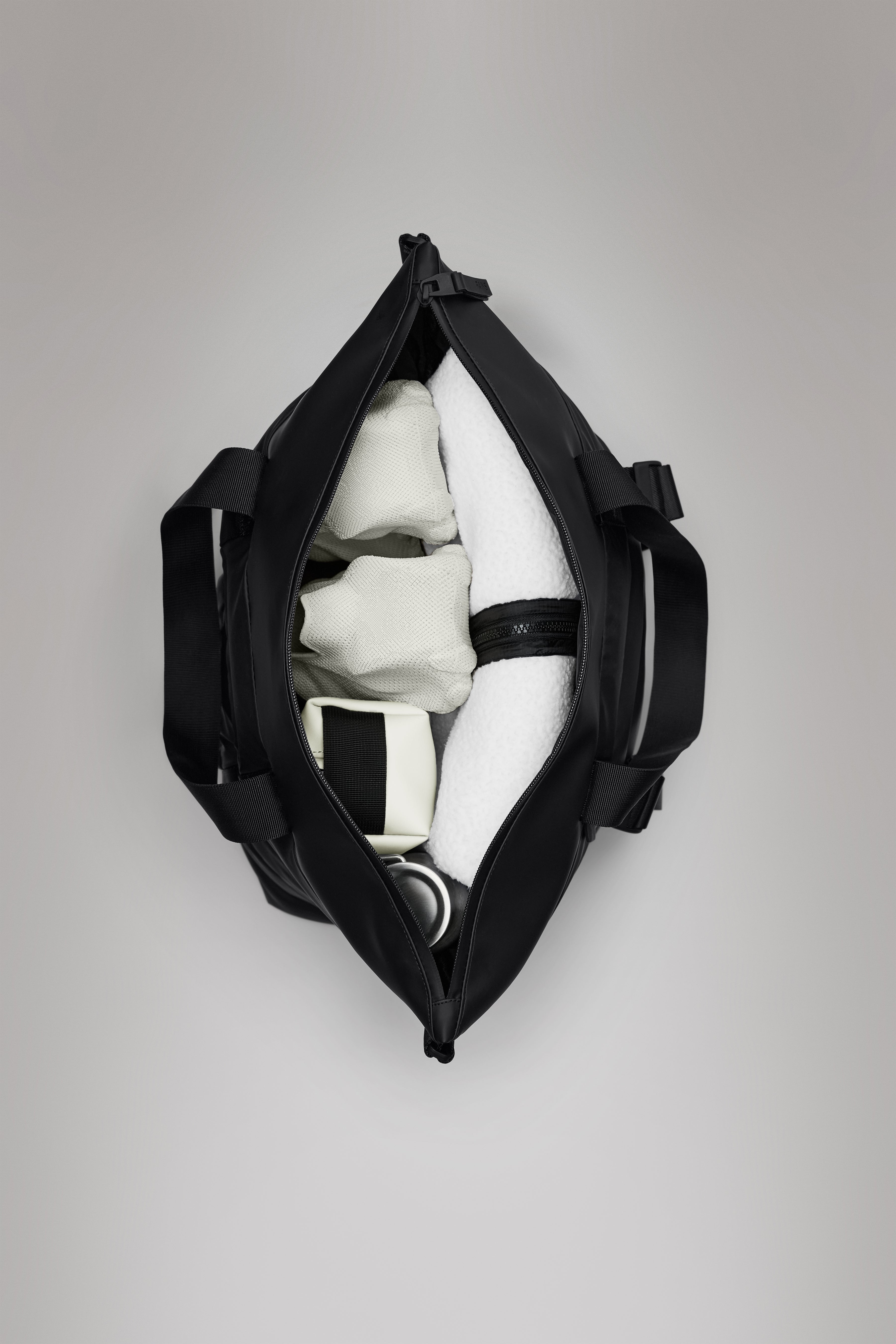 Rains Puffer Mix Tote Bag Mini Honor 26L H39 x D16 x W42 cm Tote