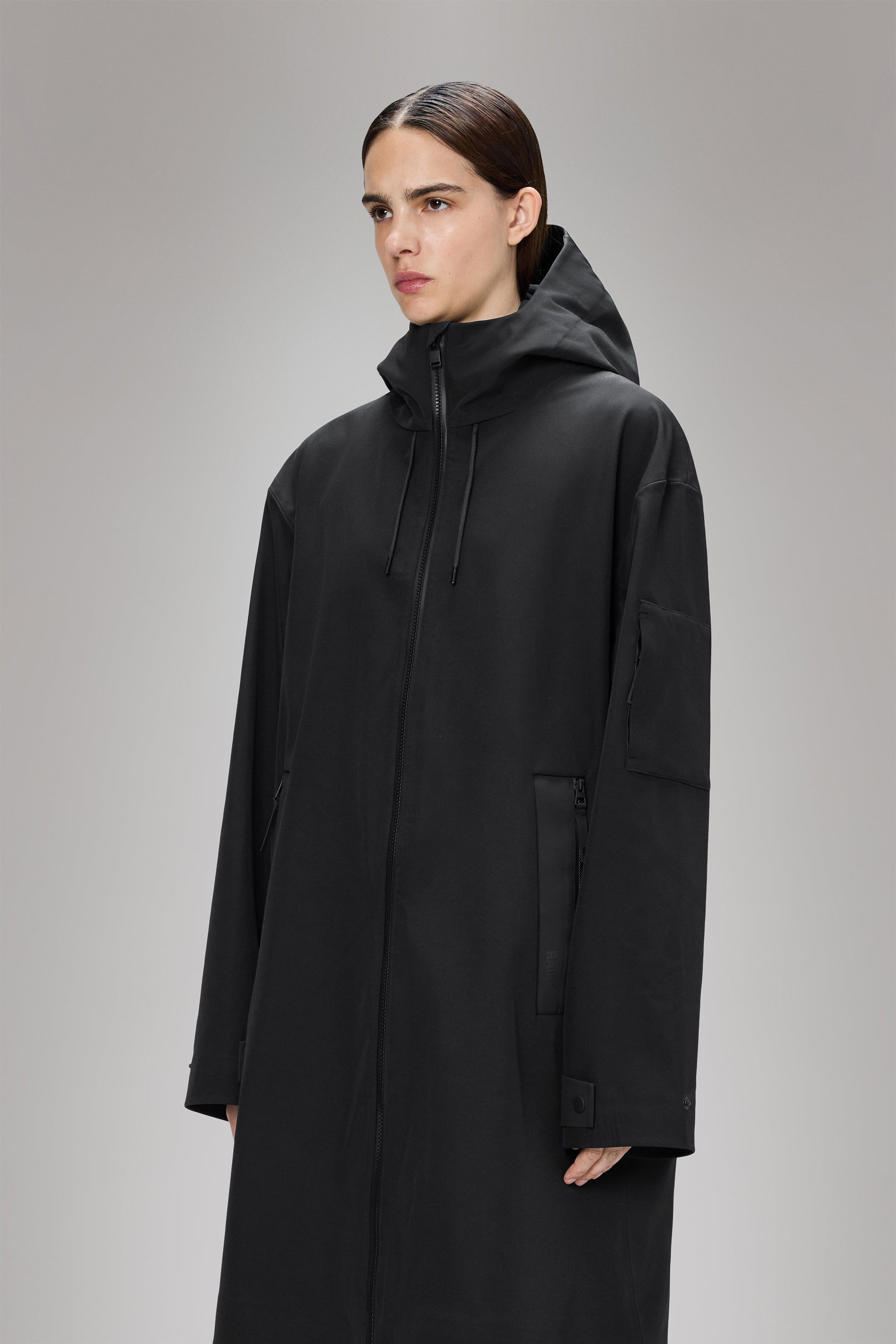 RAINS Suva Vision Softshell Jacket Black Jacket
