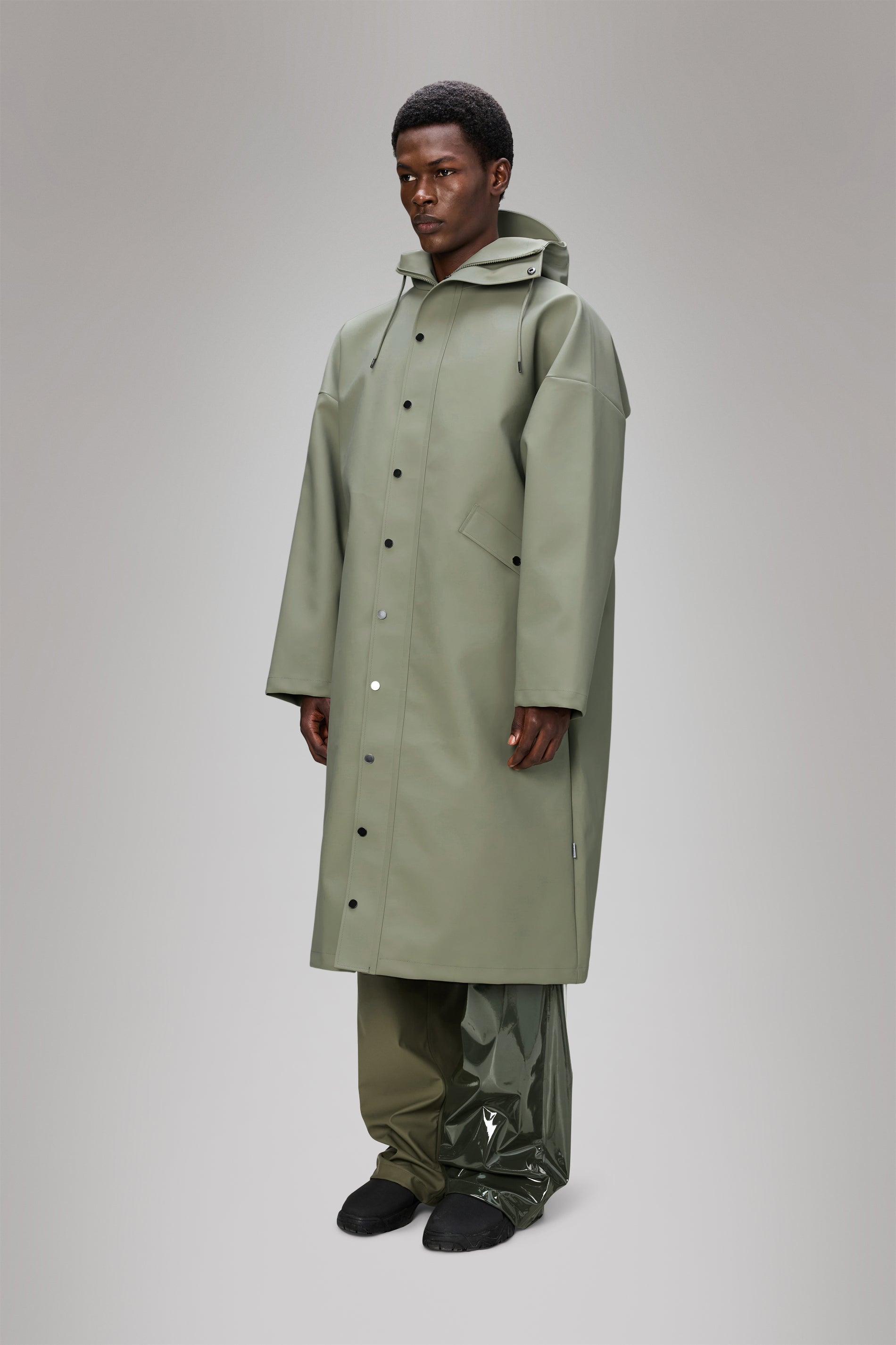 RAINS Vision Rain Jacket Long Drift Jacket