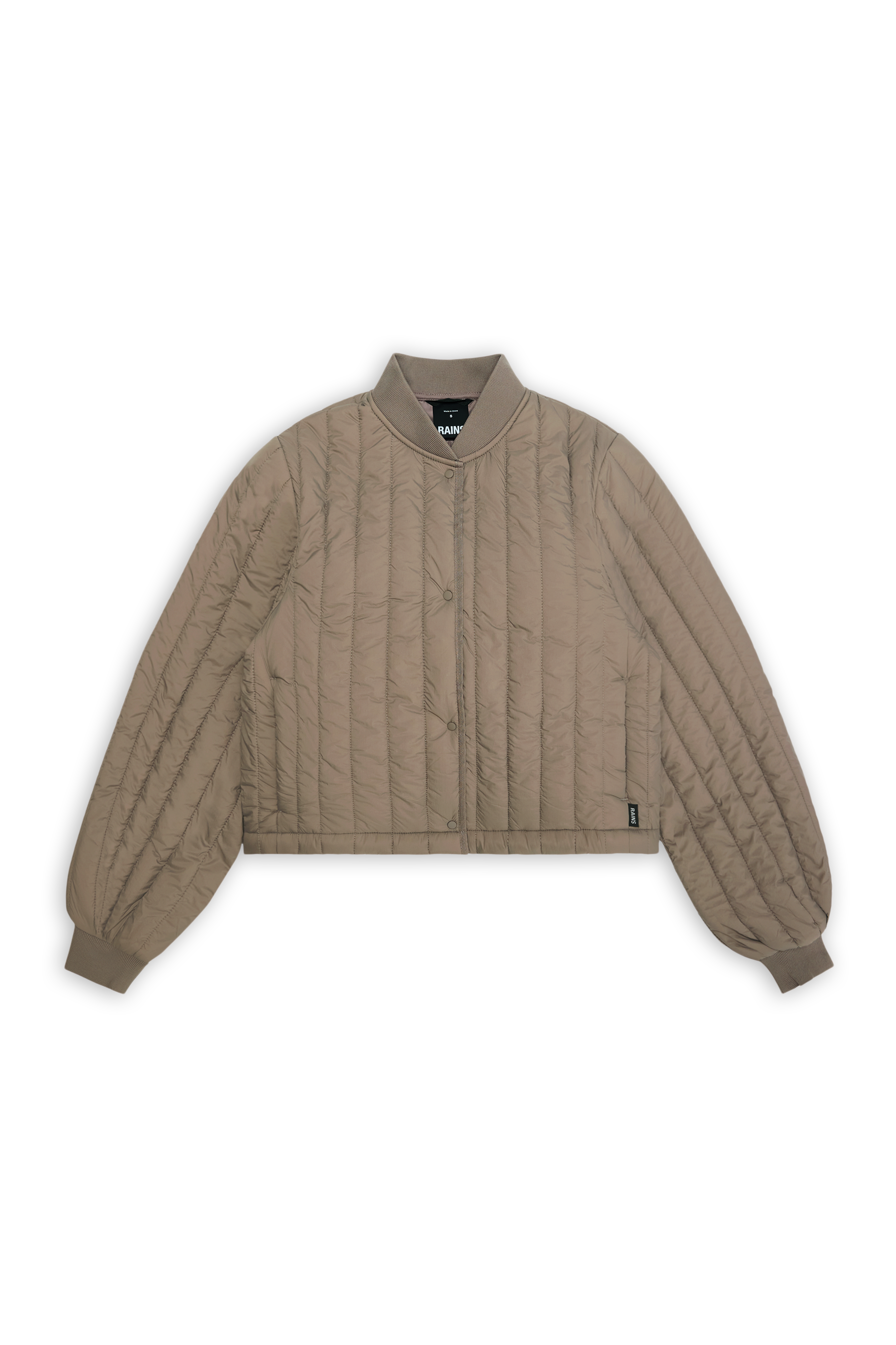 RAINS Banja Liner Bomber W Jacket Cinder Jacket
