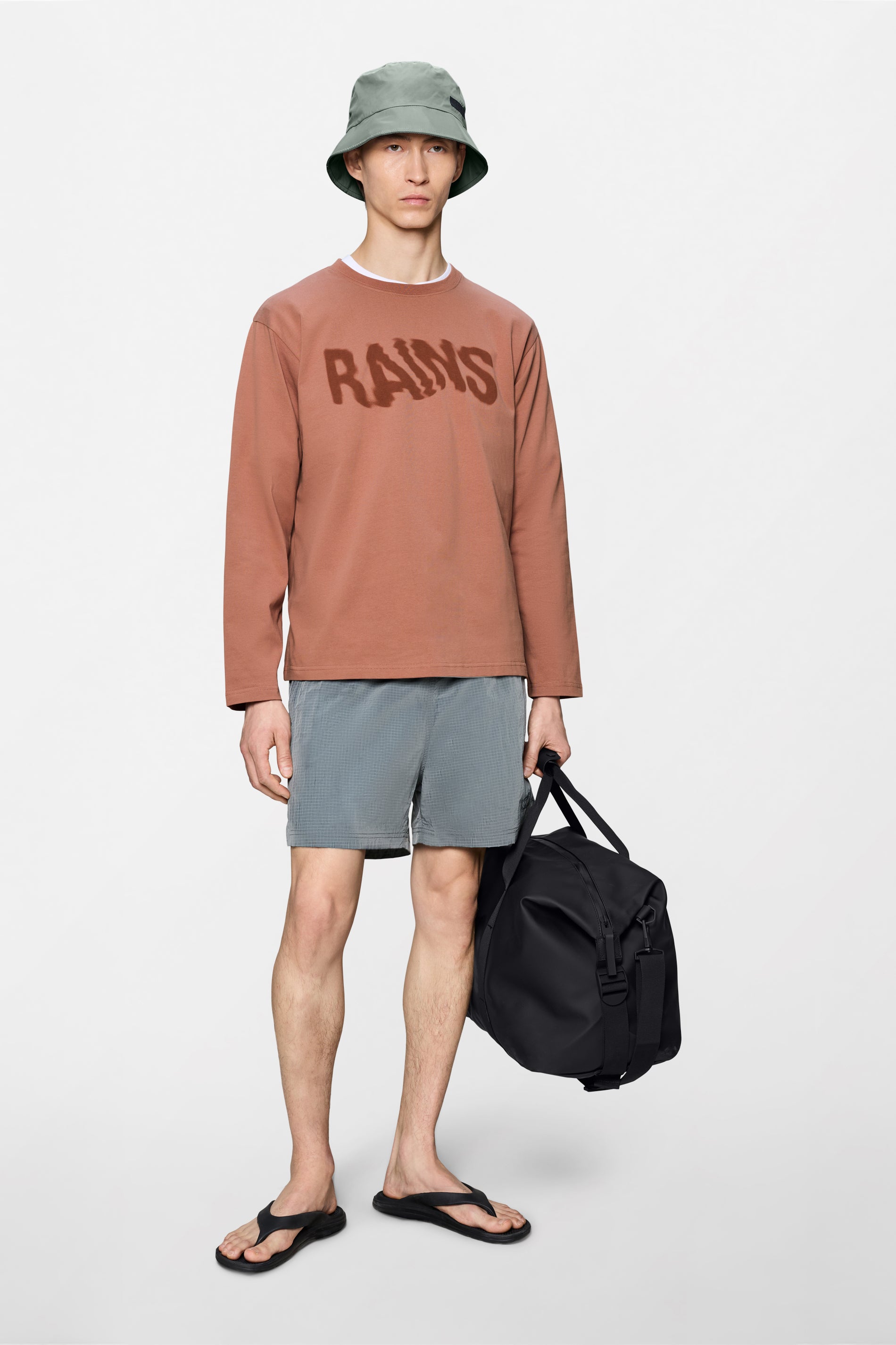 RAINS Classic Long Sleeve T-shirt Ripple Endure Long Sleeve