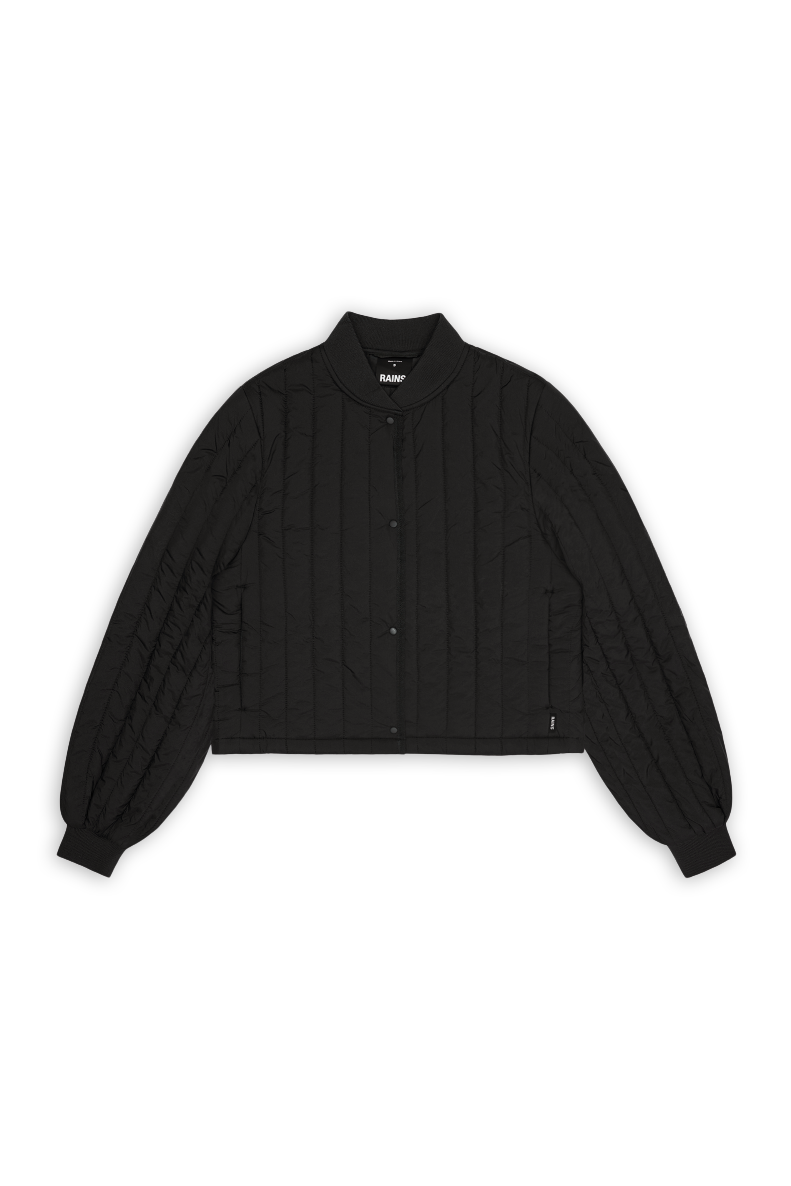 RAINS Banja Liner Bomber W Jacket Black Jacket