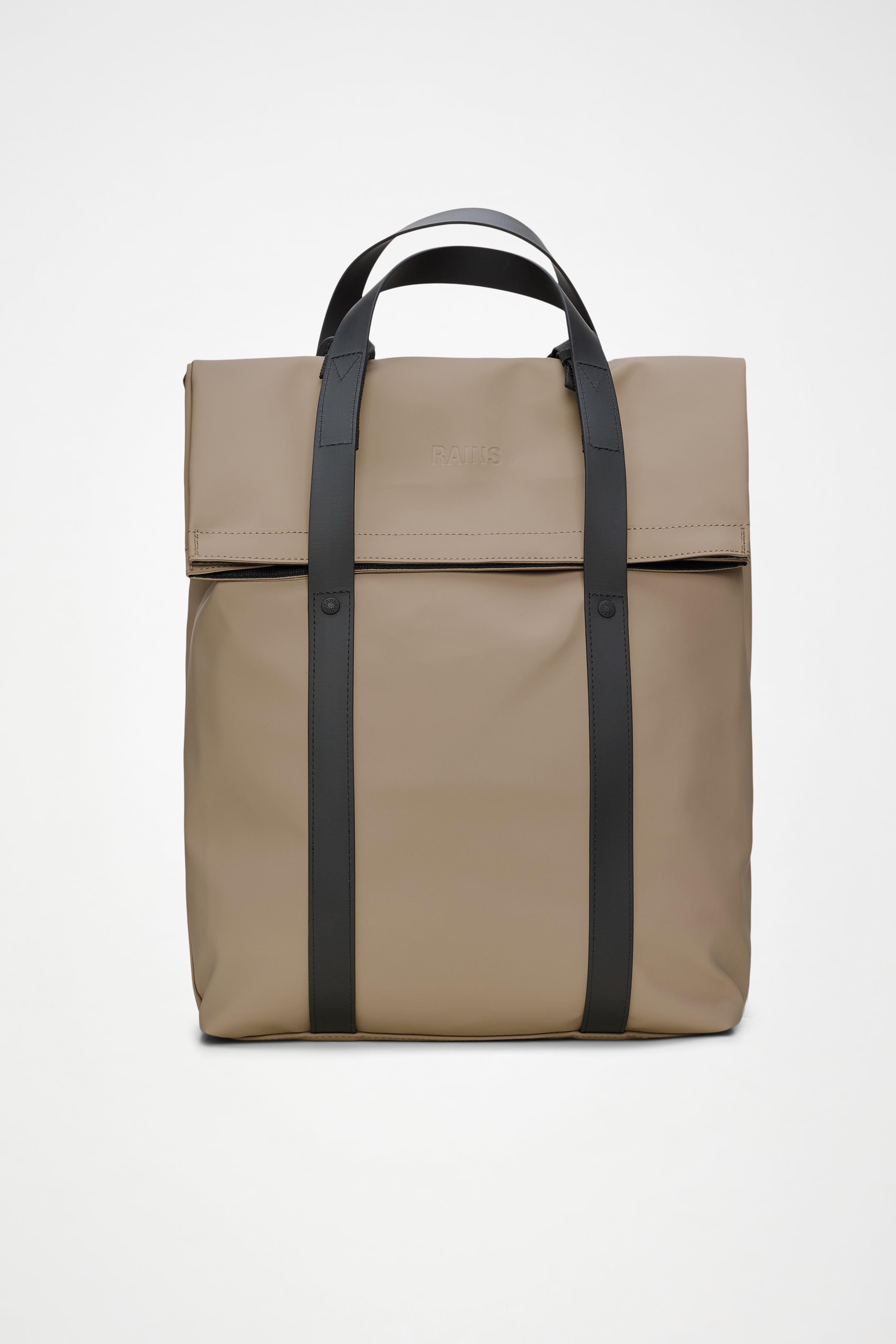 RAINS 2 Way Tote Backpack Beige 15L H58 x D12 x W33 cm Backpack