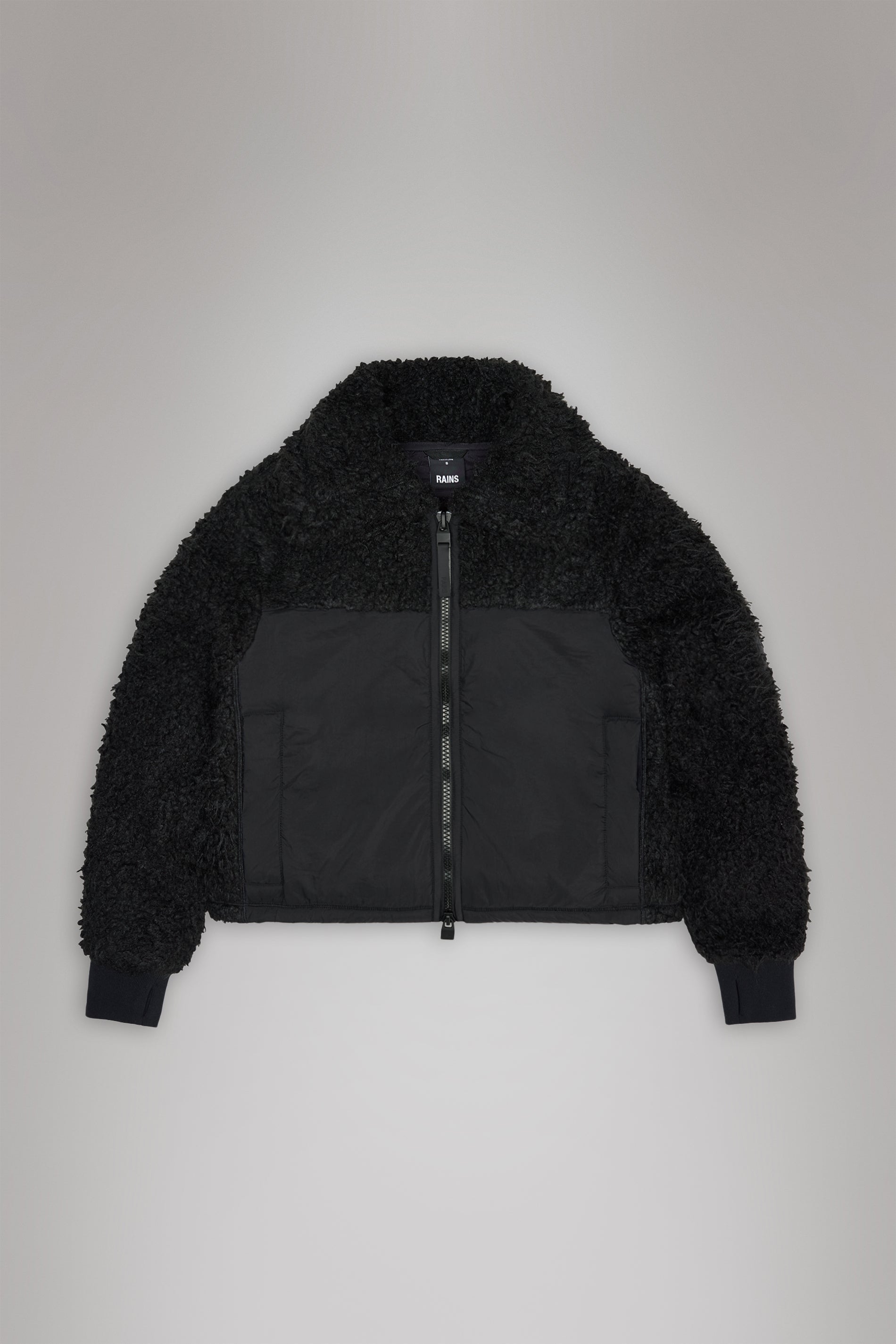 Rains Trikala Vision Fleece W Jacket Black Jacket