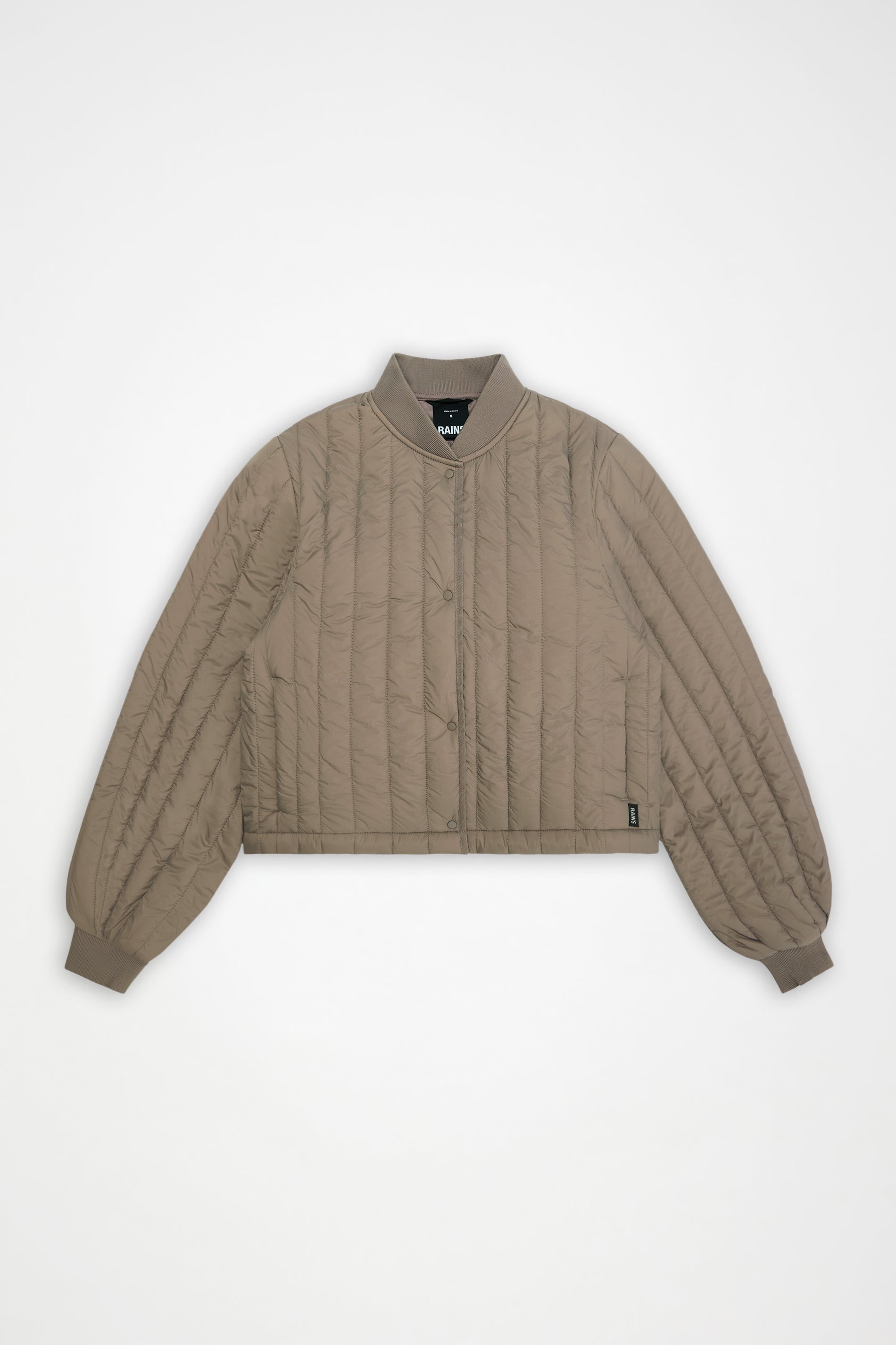 RAINS Banja Liner Bomber W Jacket Cinder Jacket