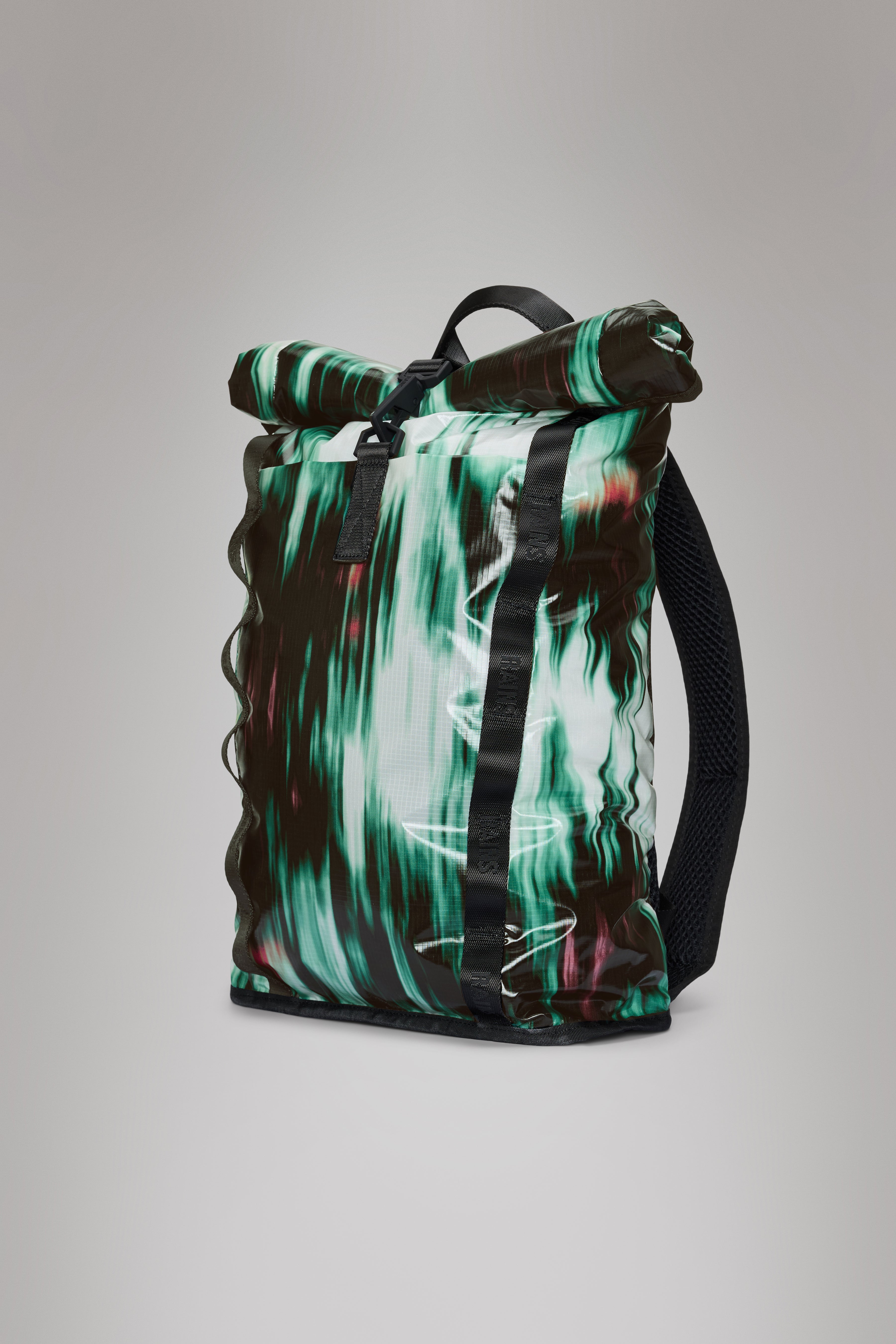 RAINS Sibu Rolltop Rucksack Blur 16L H46 x D14 x W32 cm Backpack