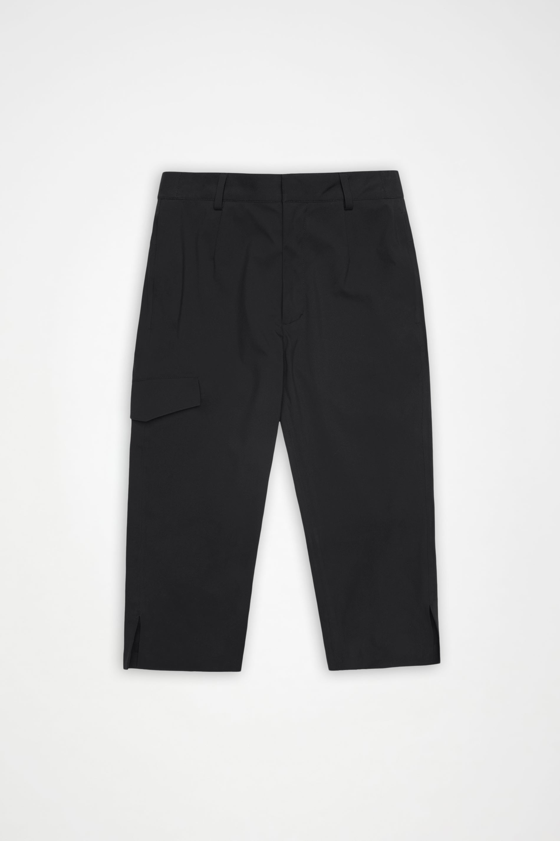 RAINS Suva Hardshell W Capri Black Pants
