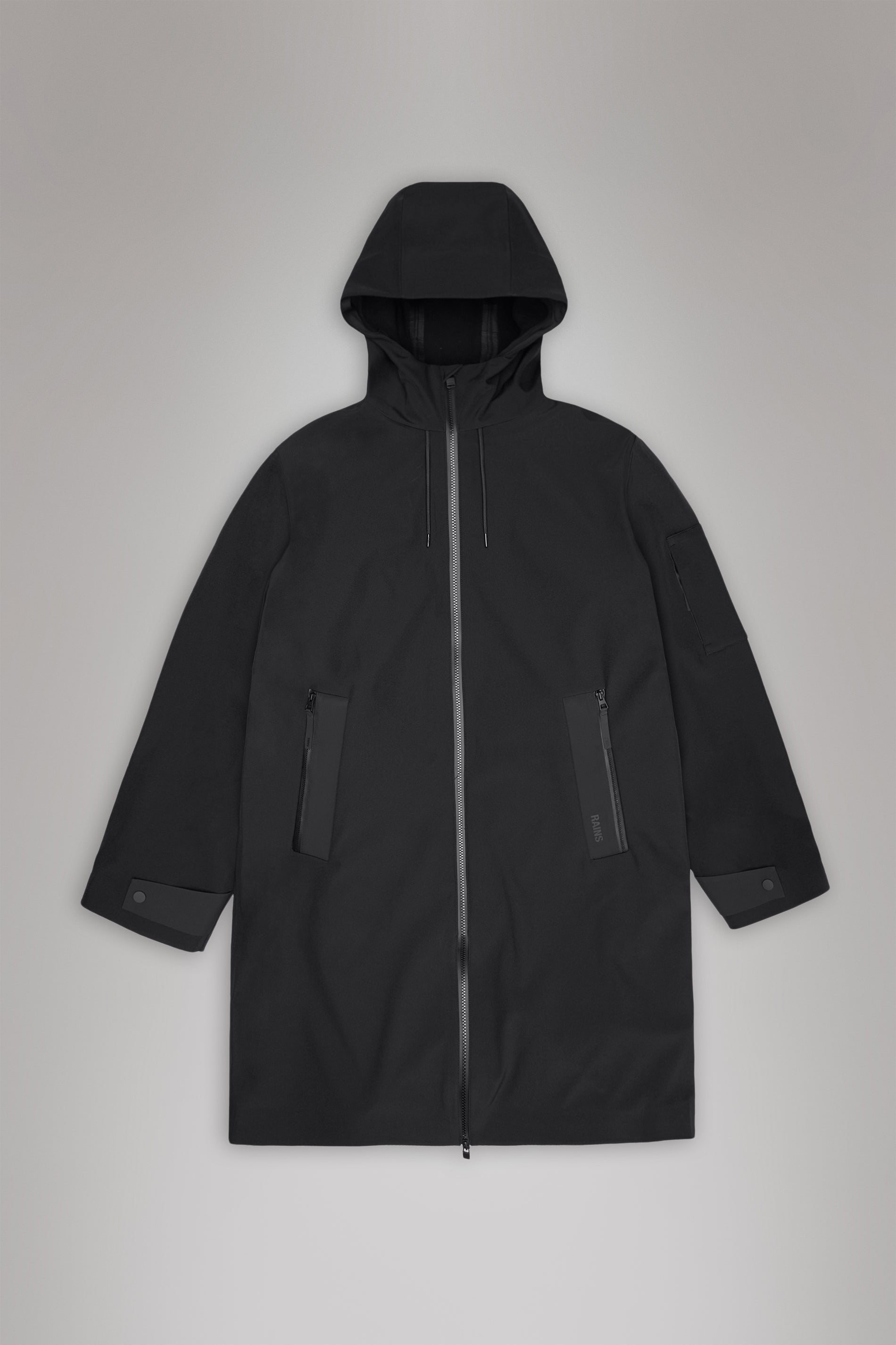 RAINS Suva Vision Softshell Jacket Black Jacket
