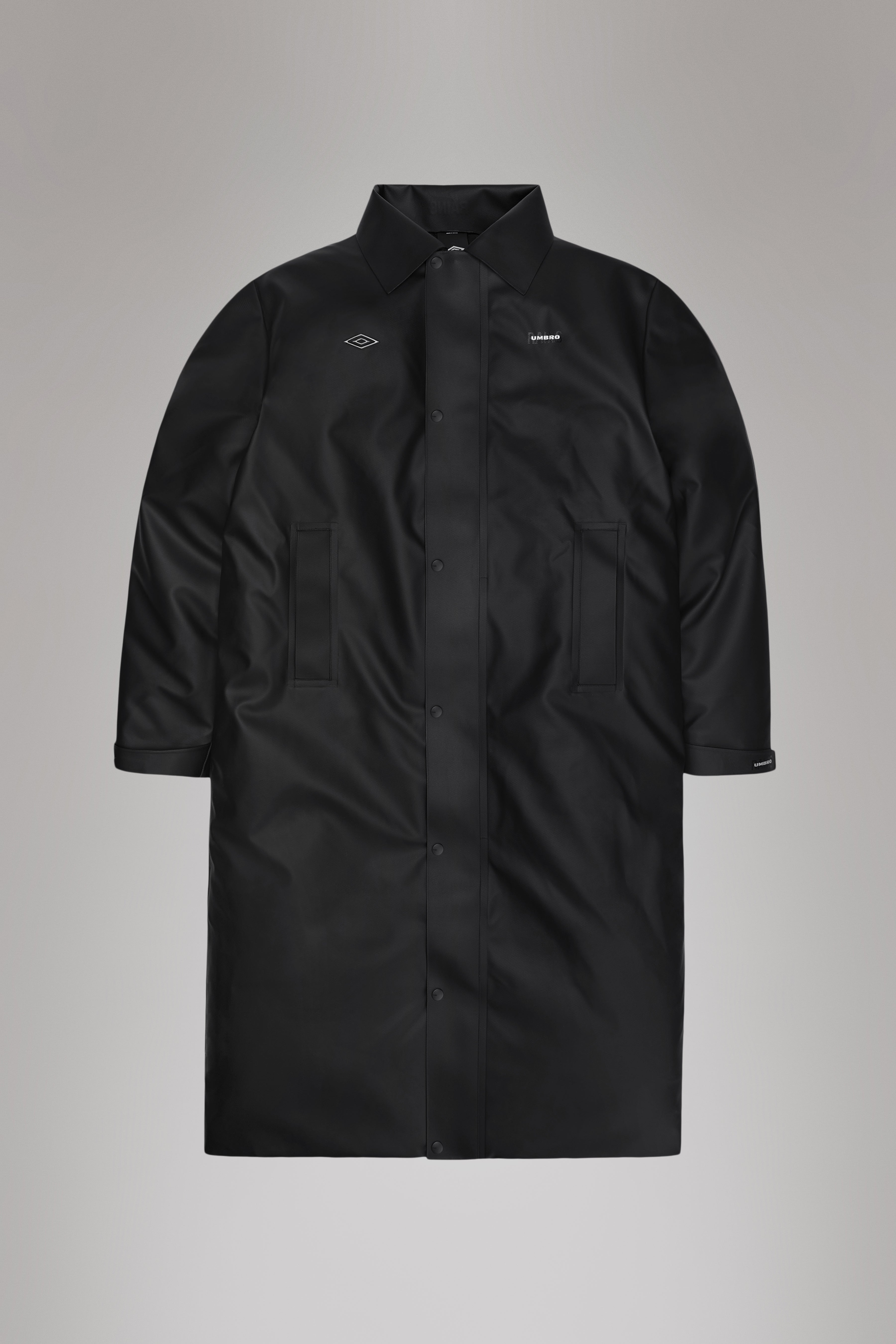 RAINS Rains x Umbro Manager Coat Black 