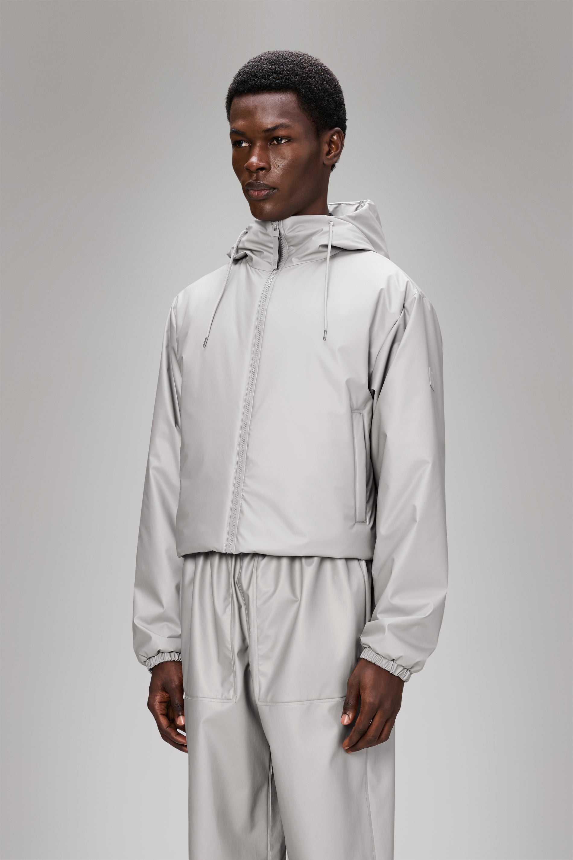 RAINS Lohja Short Insulated Jacket Nimbus Jacket