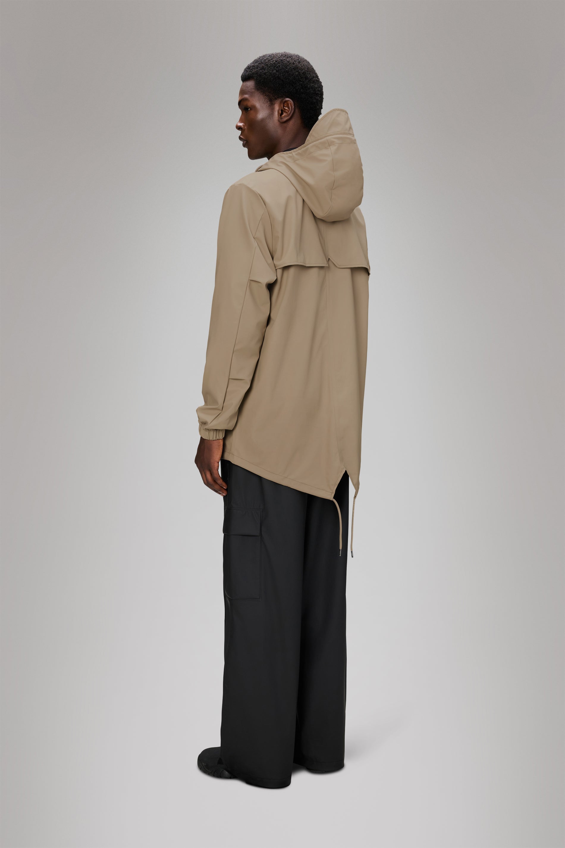 RAINS Fishtail Jacket Beige Jacket