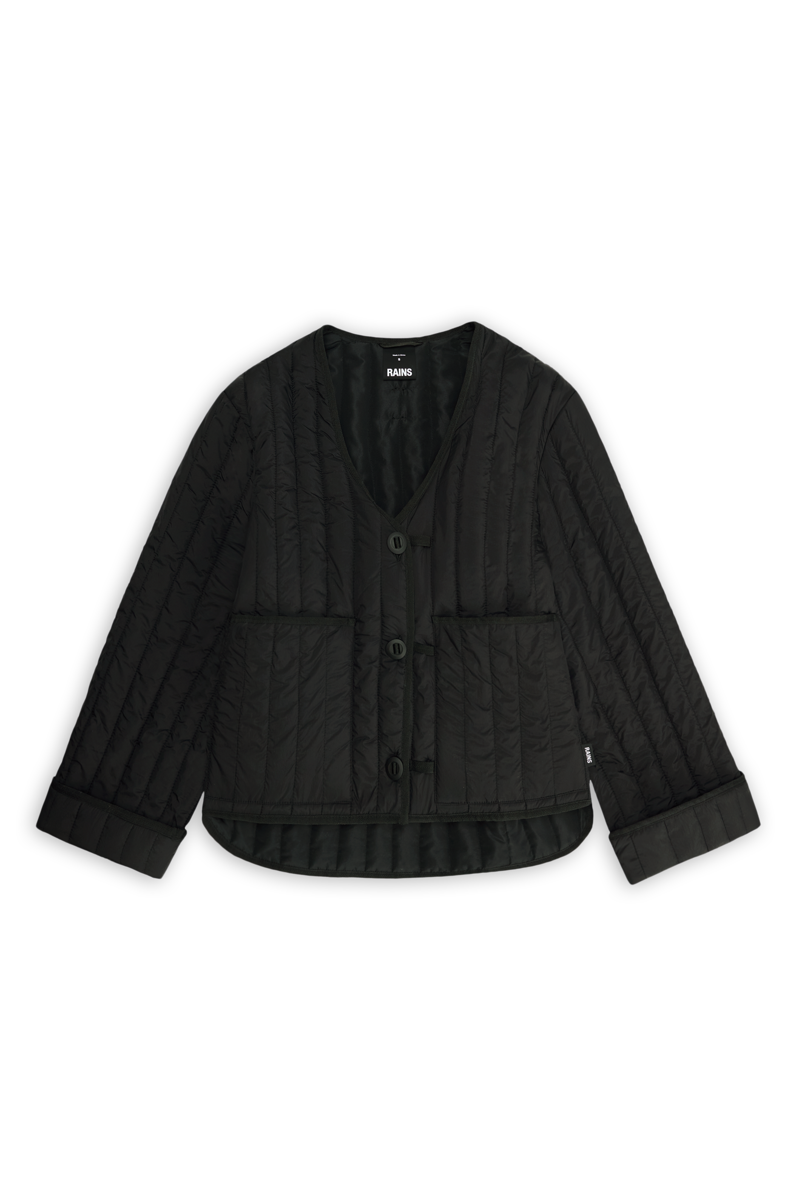 RAINS Banja Liner W jacket Black Jacket
