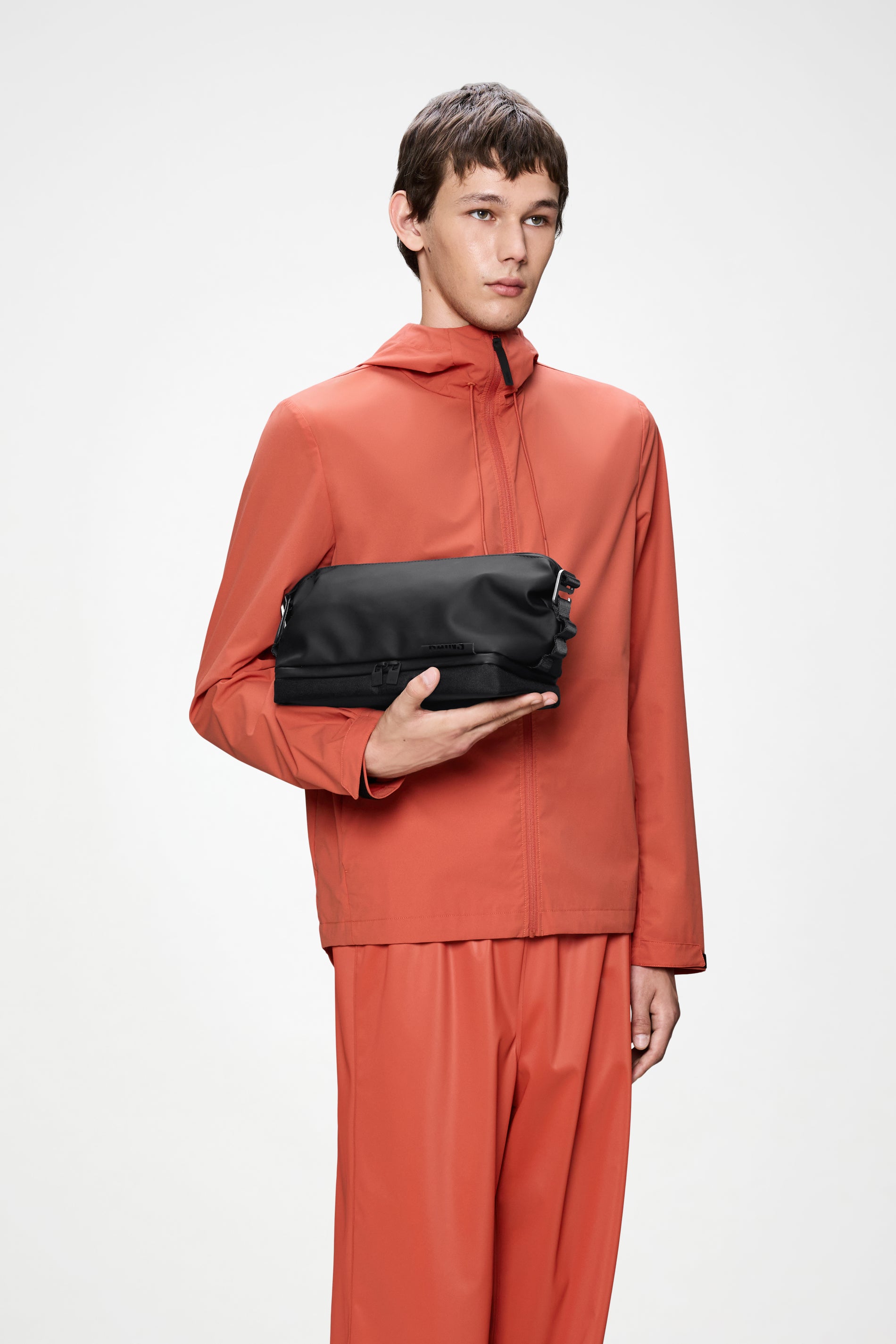 RAINS Otaru Wash Bag Black 6.40L H17 x D15 x W27 cm Wash Bag