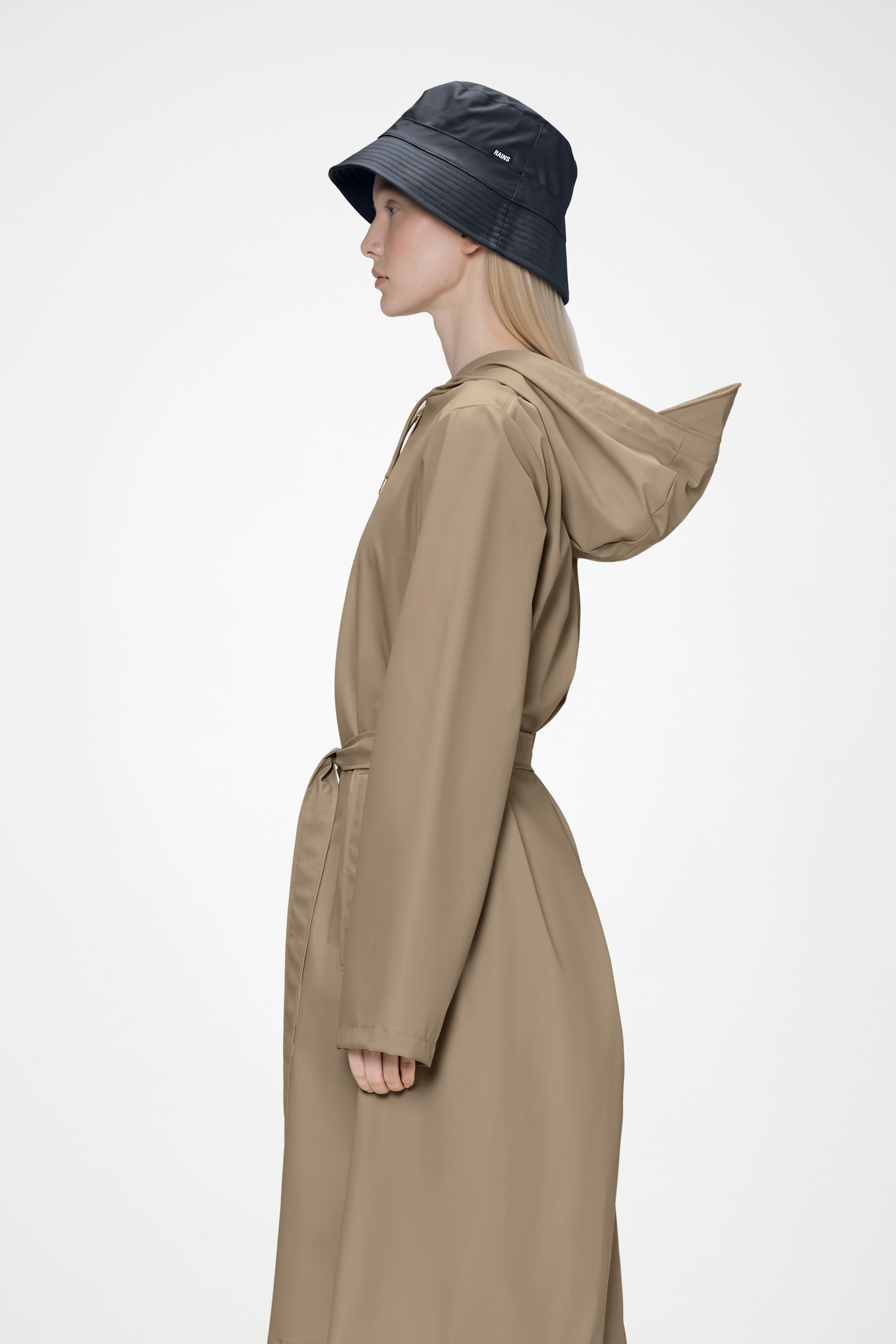 RAINS Bucket Hat Navy Headwear
