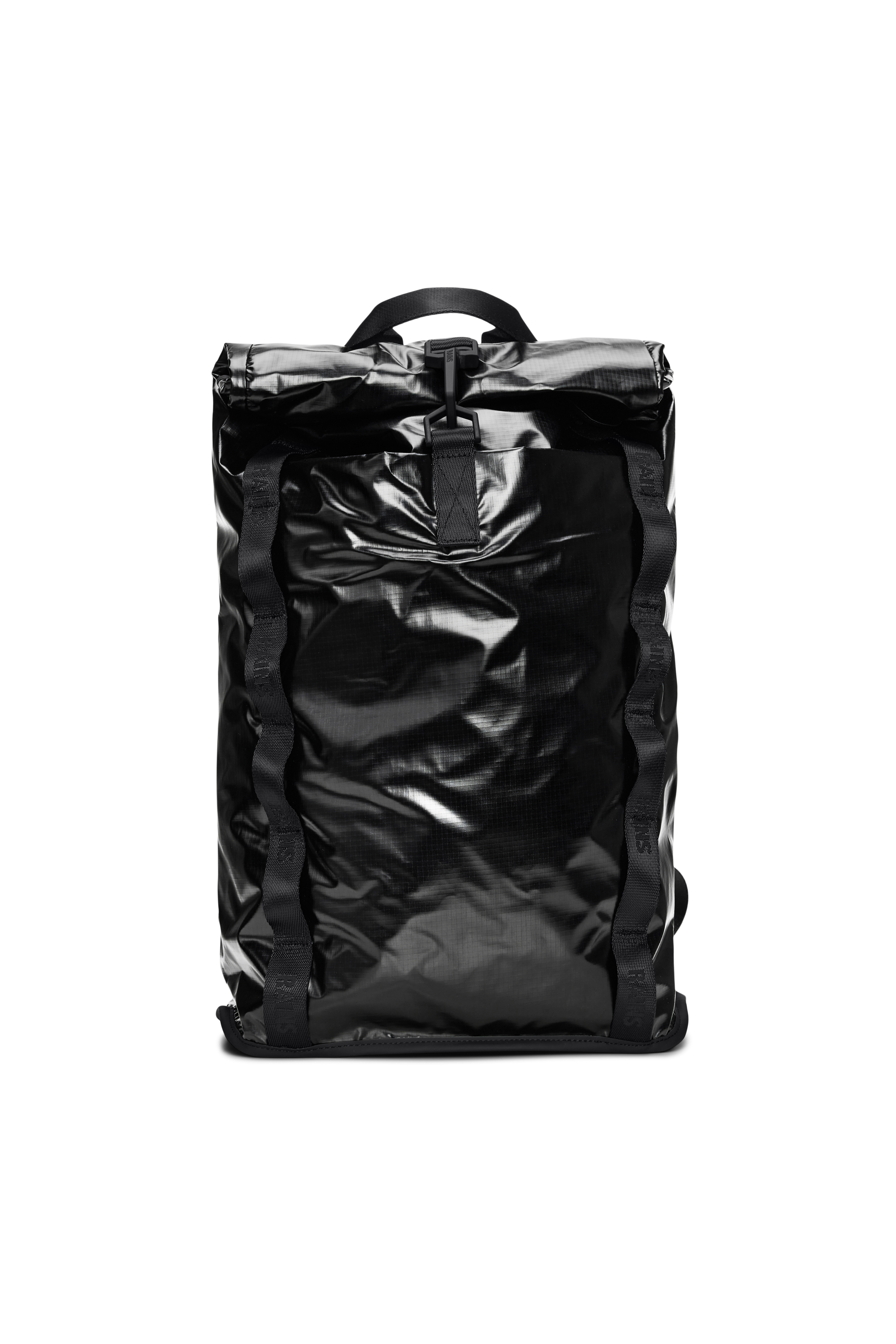 RAINS Sibu Rolltop Rucksack Black 20.50L H46 x D12 x W30 cm Backpack