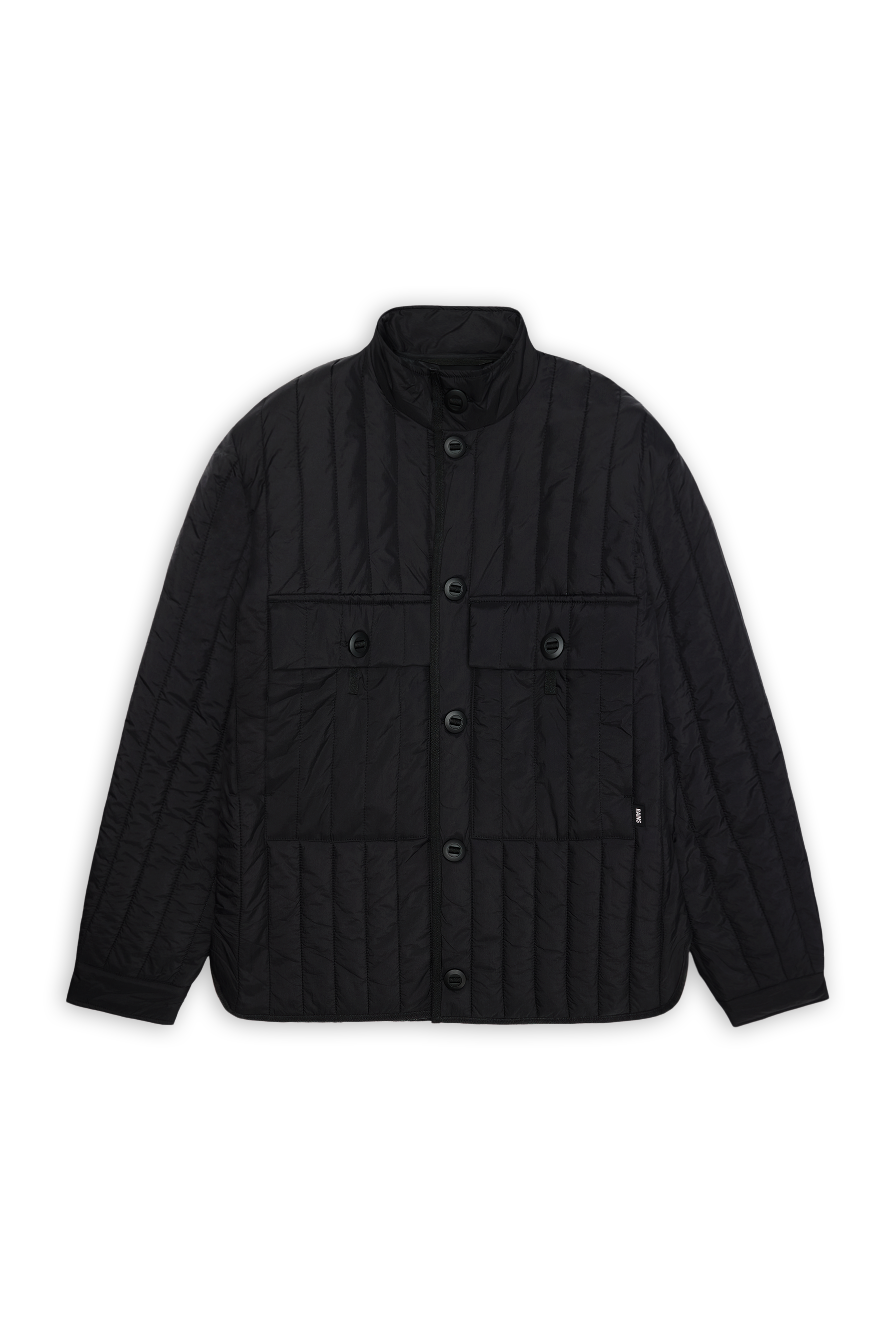 RAINS Banja Liner Pocket Jacket Black Jacket