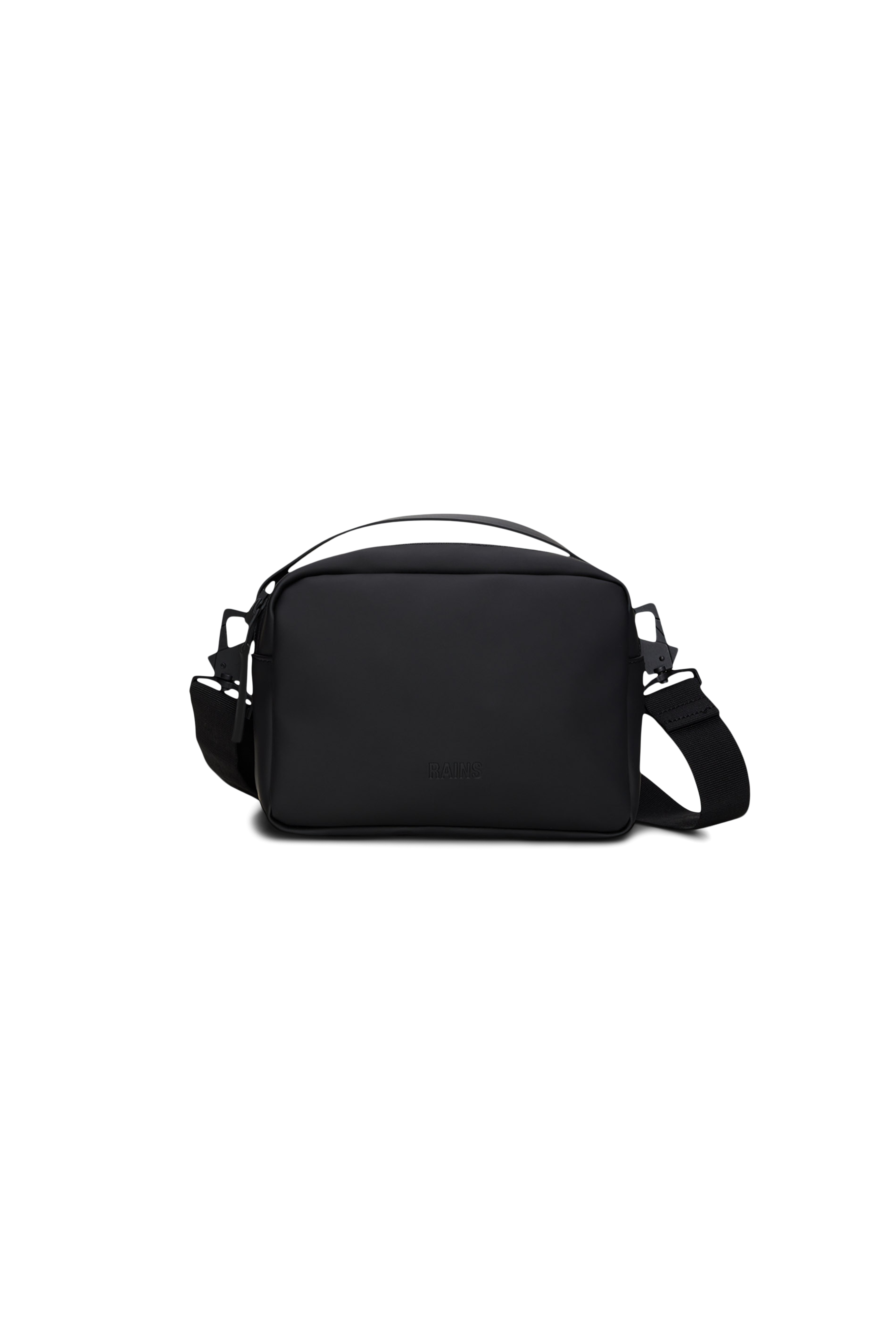 RAINS Box Bag Black 2.80L H16 x D8.50 x W21 cm Crossbody
