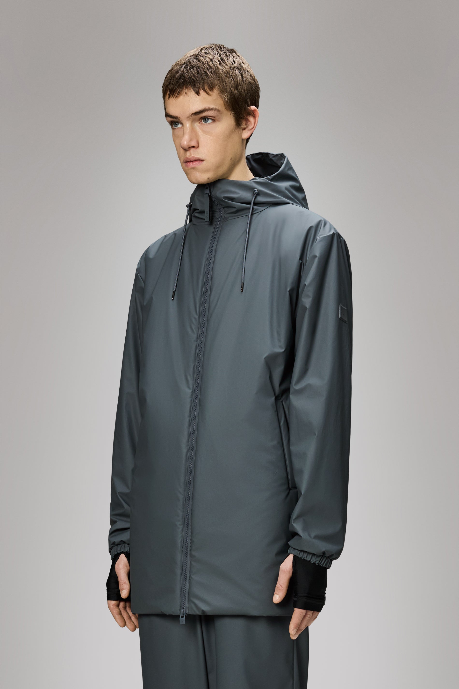 RAINS Lohja Long Insulated Jacket Lagoon Jacket