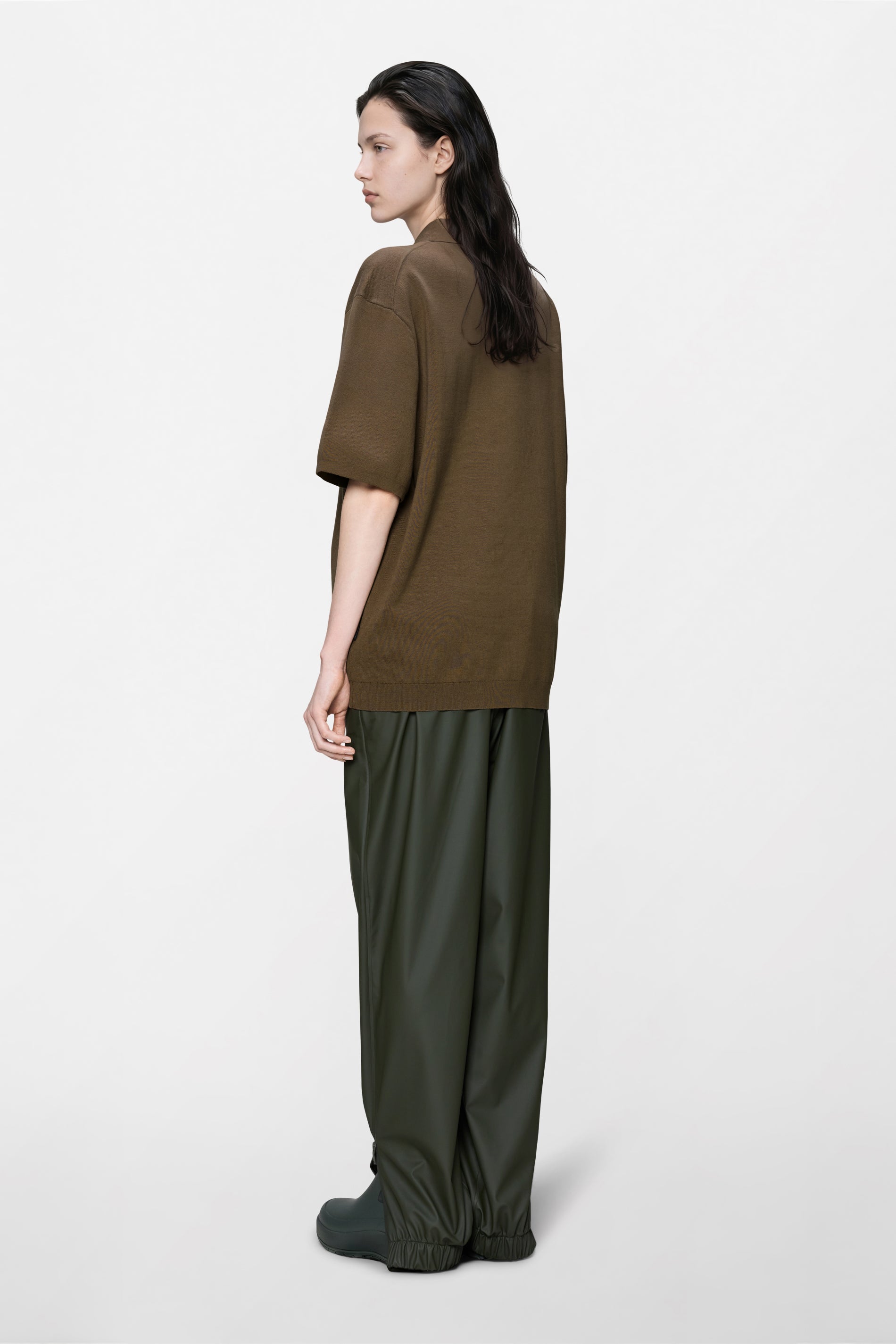RAINS Short Sleeve Polo Splinter Short Sleeve