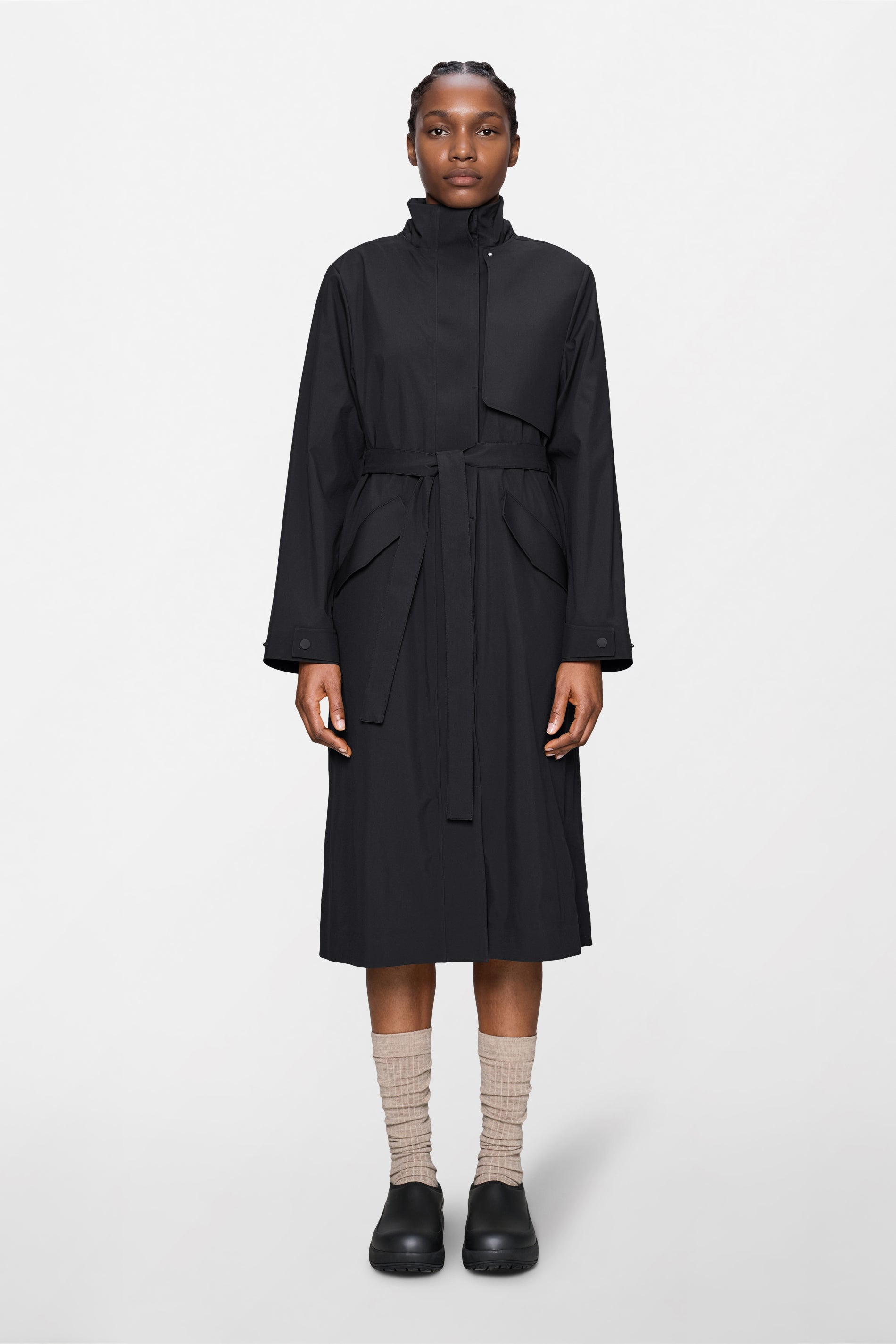 RAINS Suva Hardshell W Coat Black Jacket