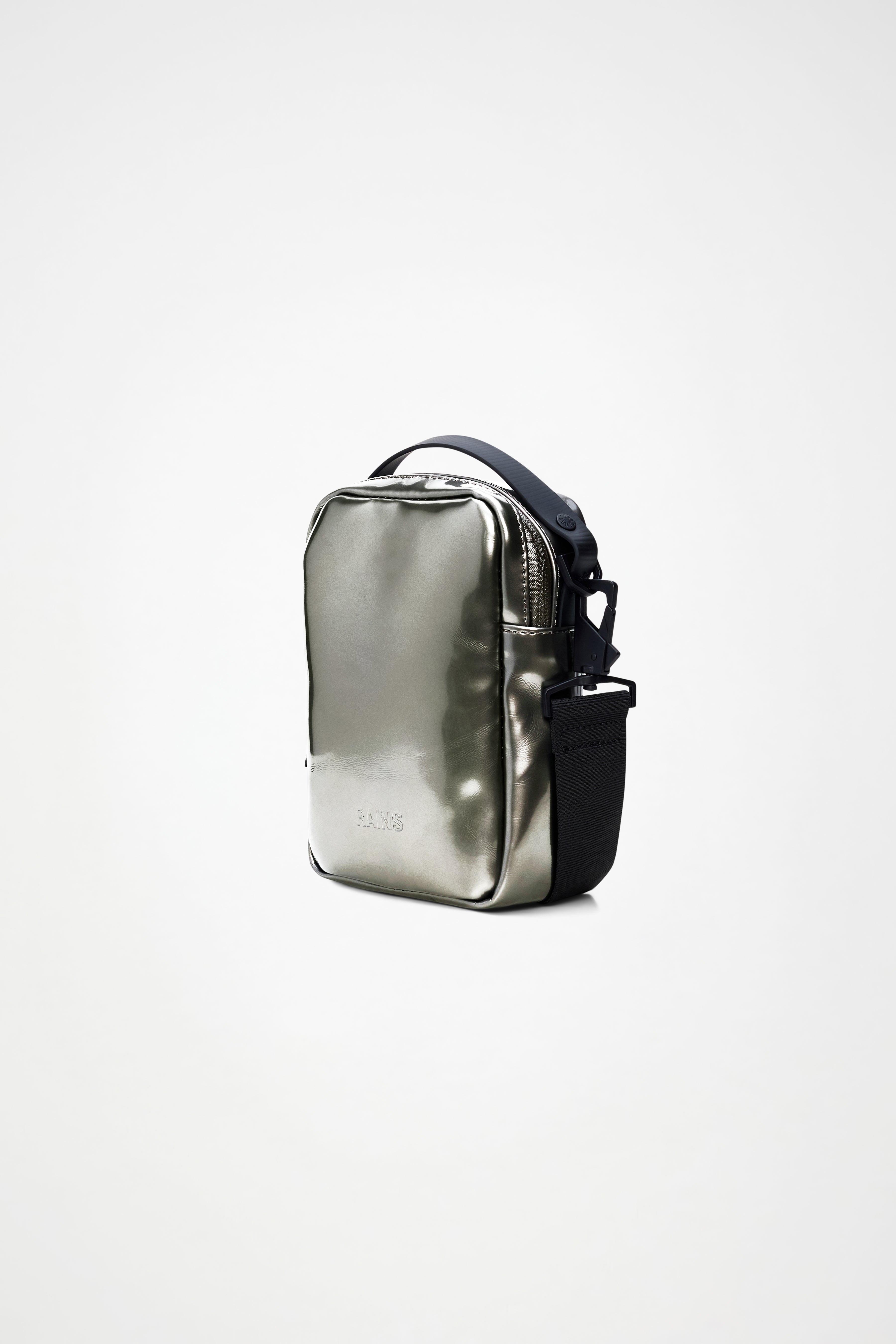 RAINS Reporter Box Bag Raven 1.50L H18 x D6 x W13 cm Crossbody