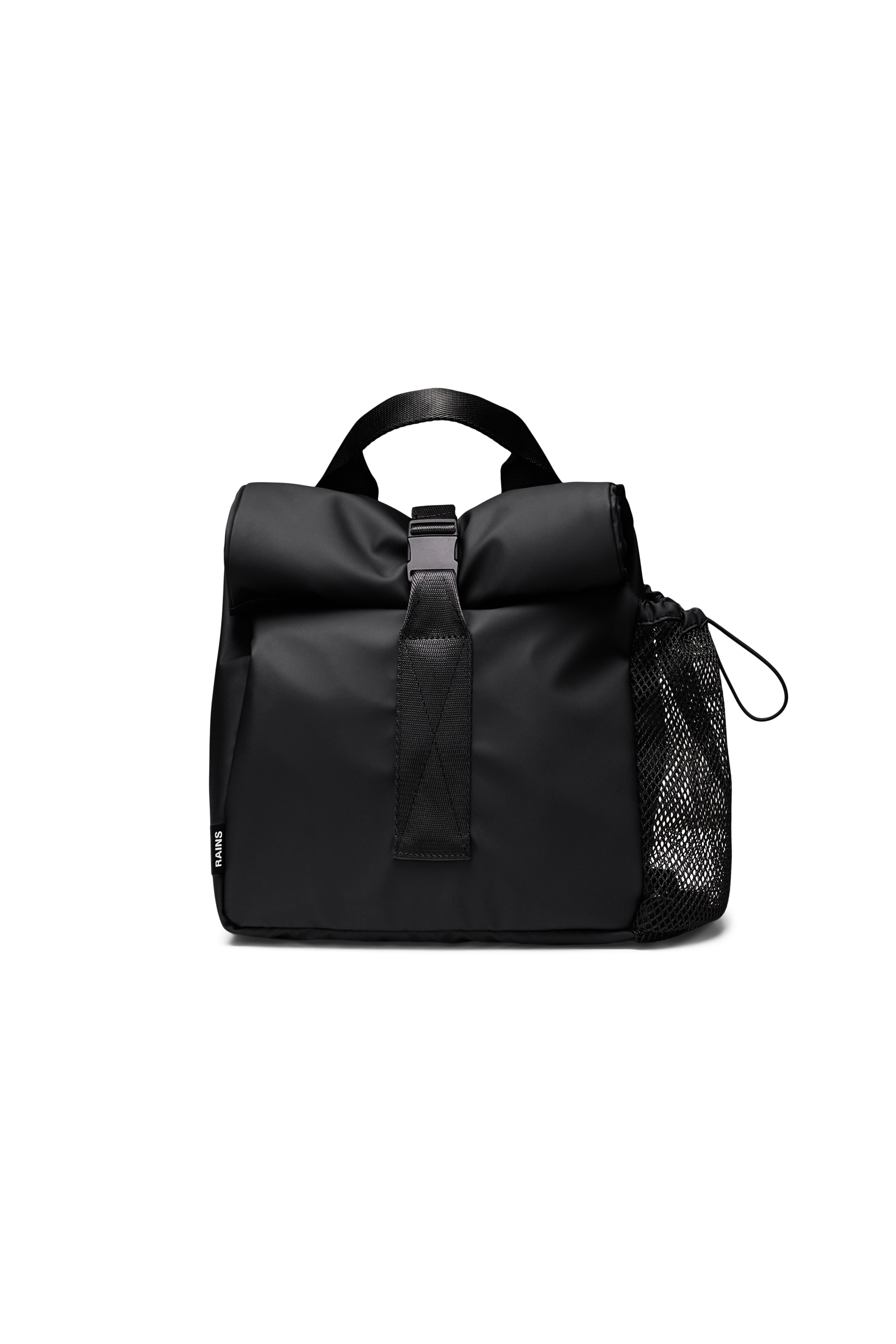 Rains Lunch Bag Large Black 13.50L H38 x D14 x W24 cm Lunch Bag