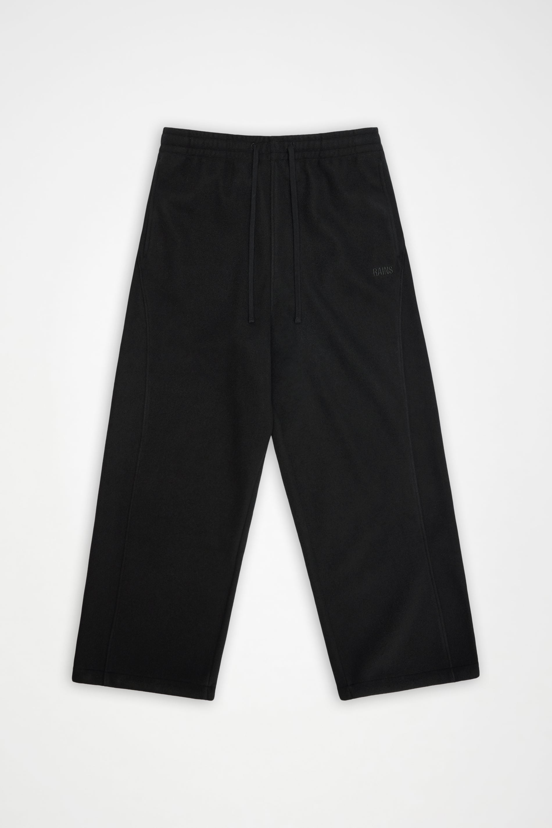 RAINS Fleece Pants Black Pants