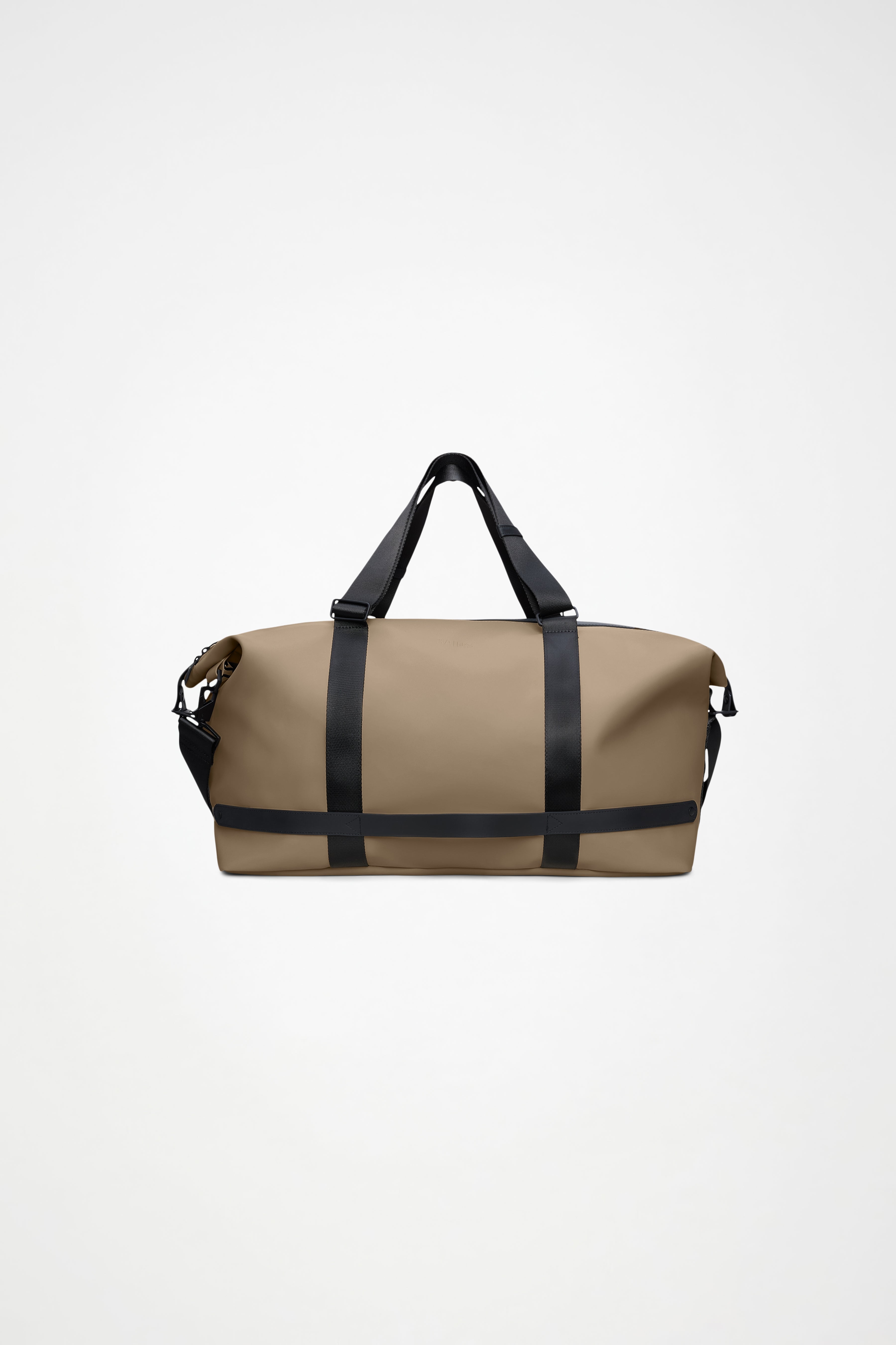 RAINS OTG Weekend Bag Beige 33L H28 x D22 x W50 cm Weekender