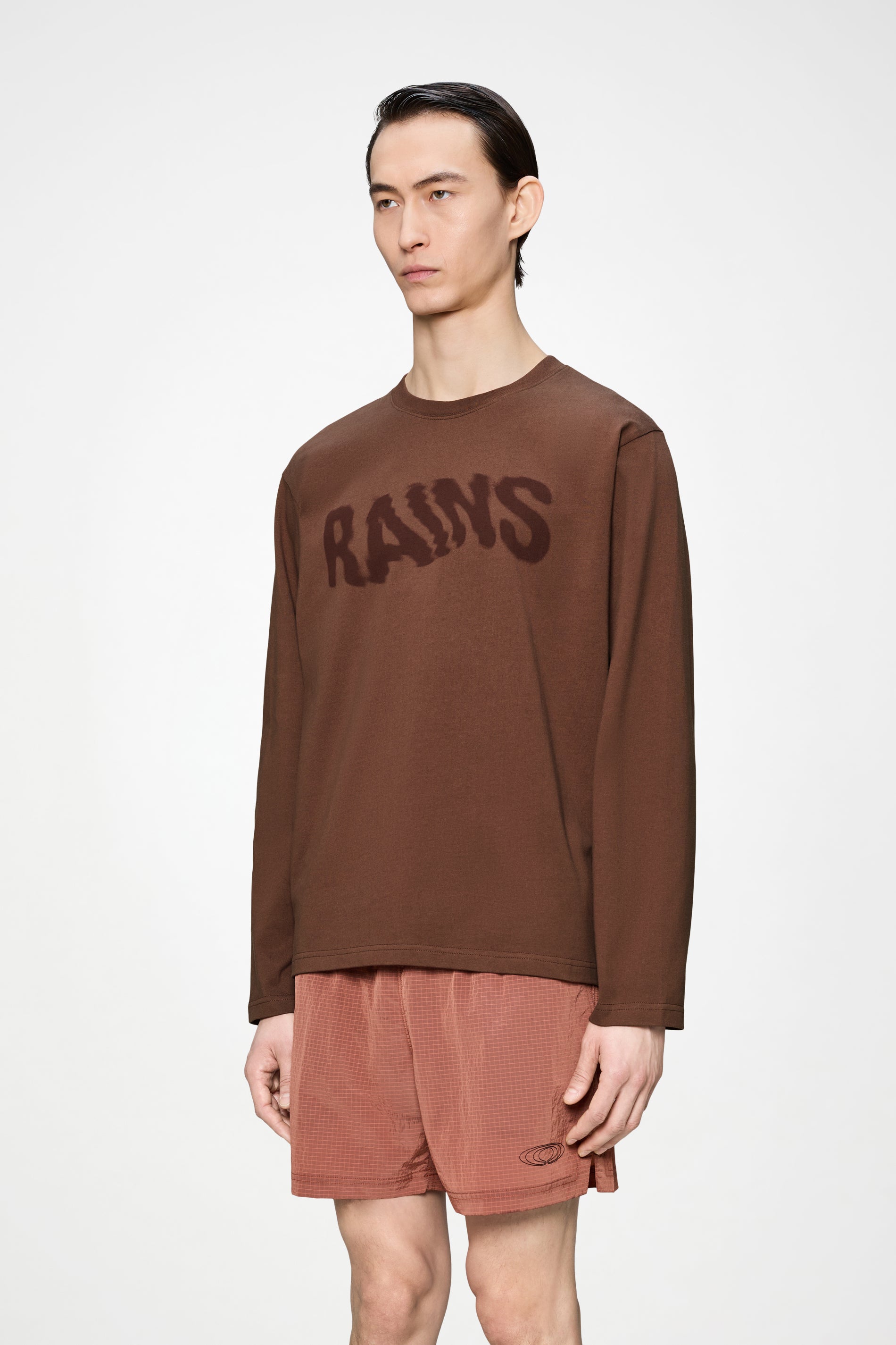 RAINS Classic Long Sleeve T-shirt Ripple Ignite Long Sleeve